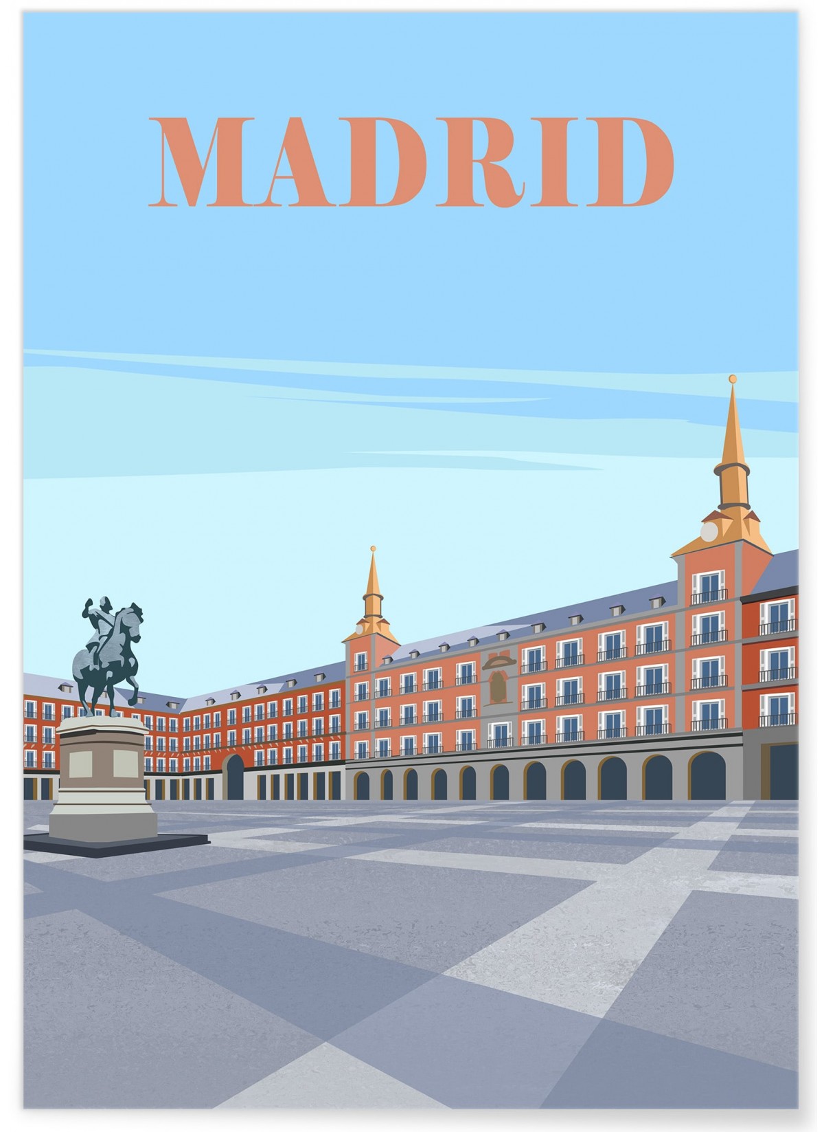 Affiche ville Madrid, L'AFFICHERIE
