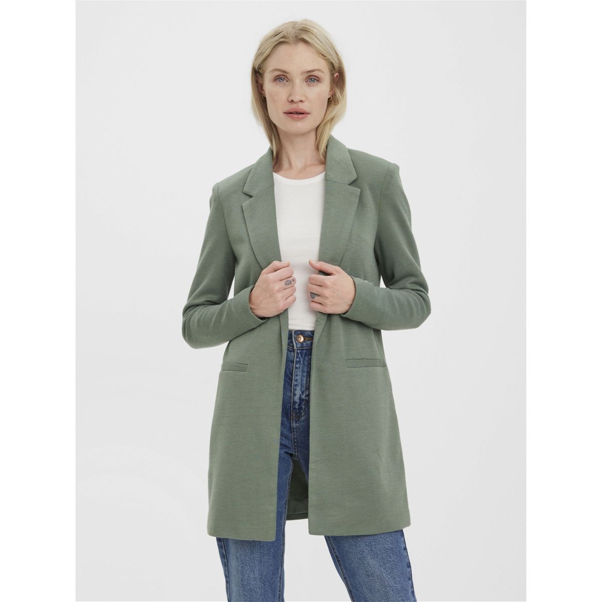 Veste blazer verte online femme