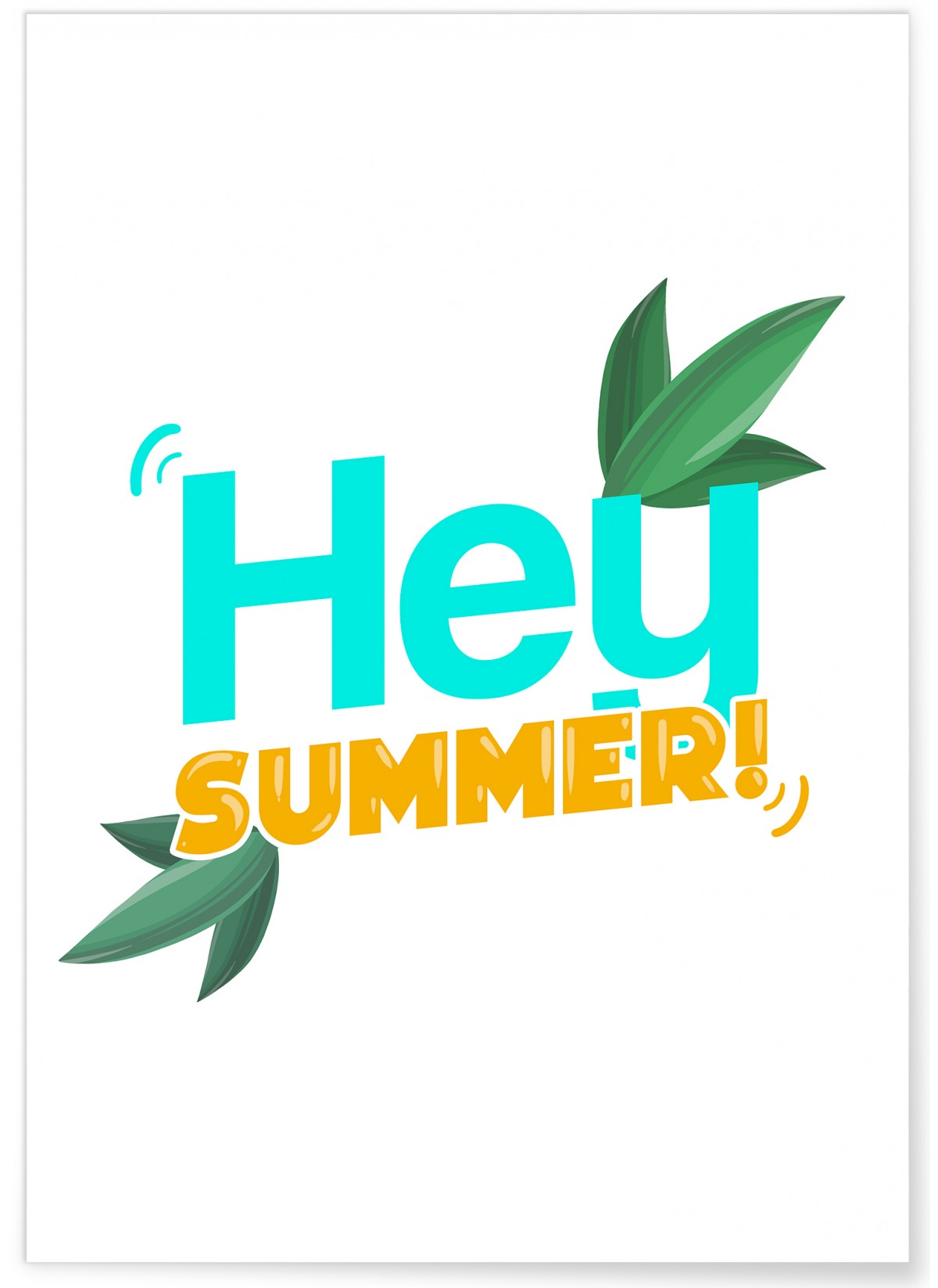Affiche Hey Summer, L'AFFICHERIE