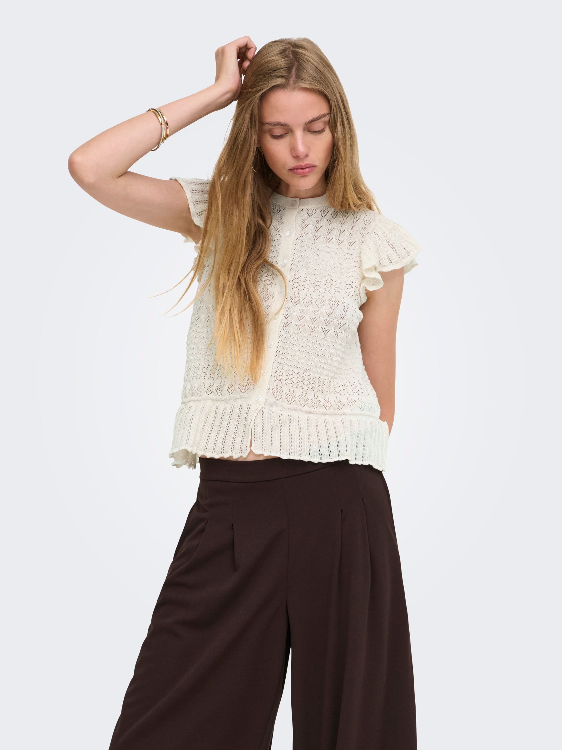 T-Shirt En Maille, ONLY