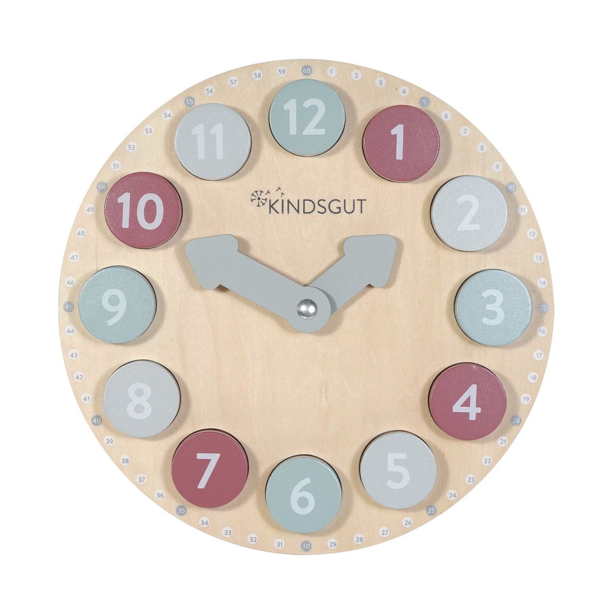 Jeu' de'eveil - Horloge éducative, KINDSGUT