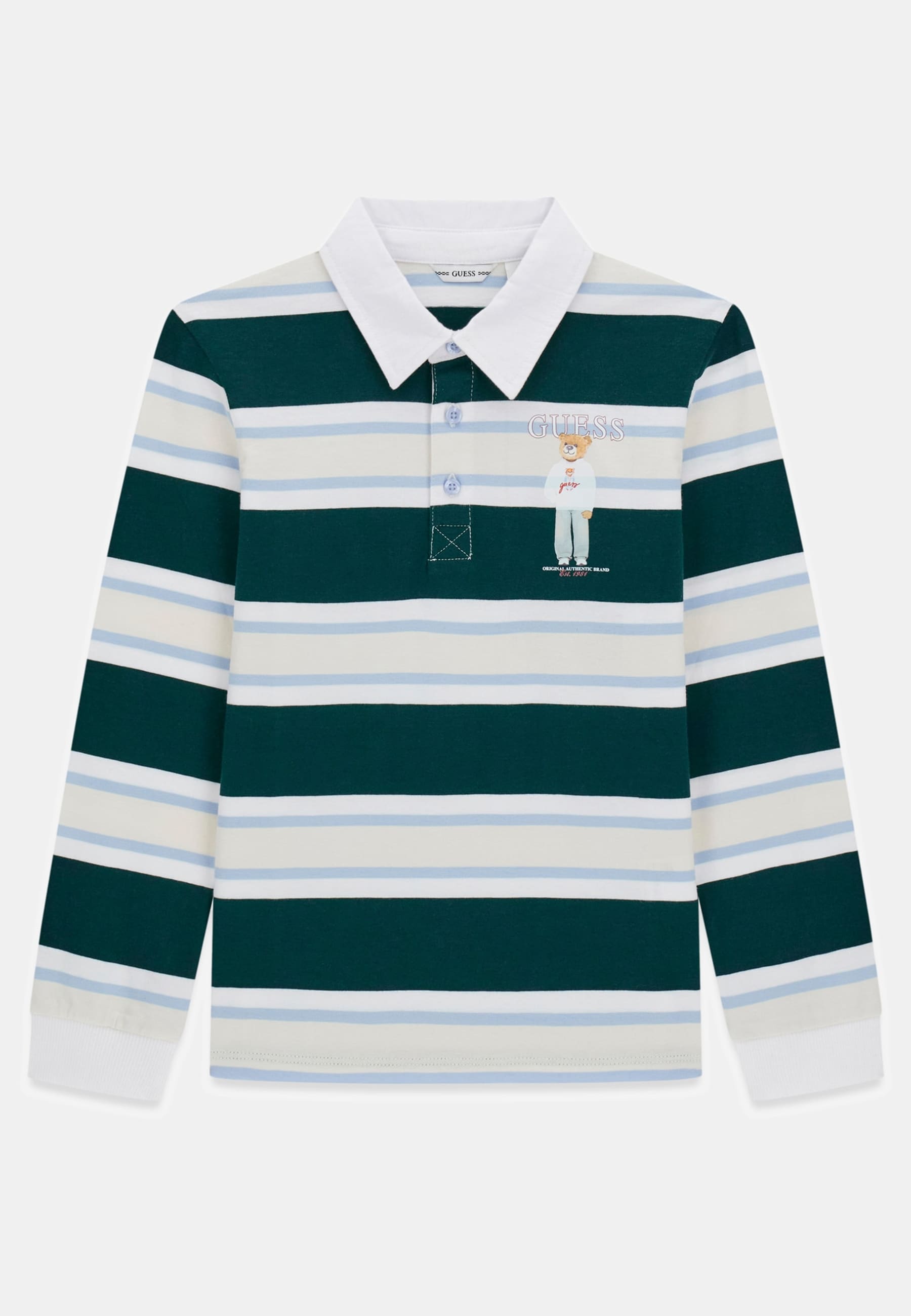 T-Shirt Polo Rayé, GUESS KIDS