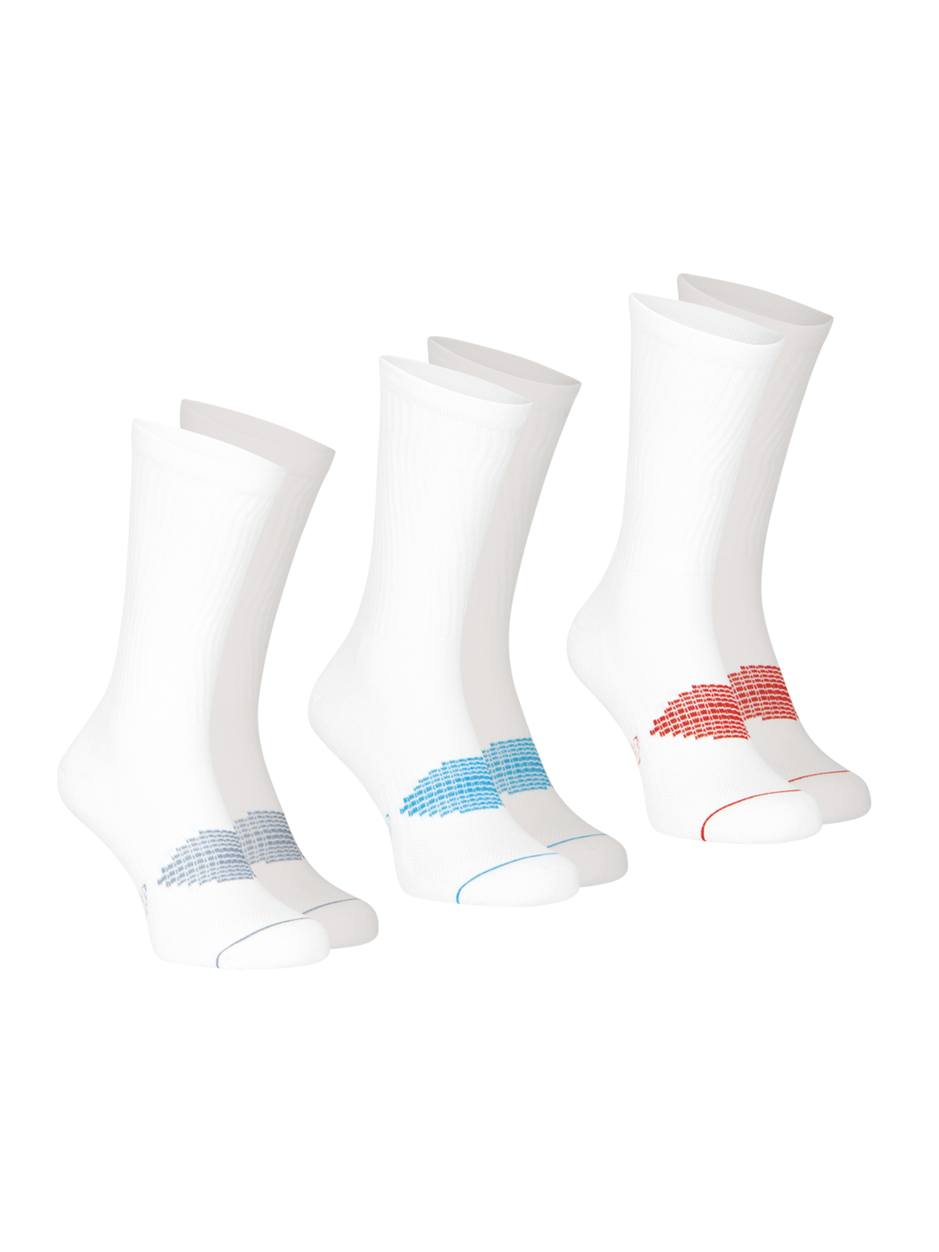 Mi-chaussettes, Lot de 3 paires, TRAINING DRY, ATHENA