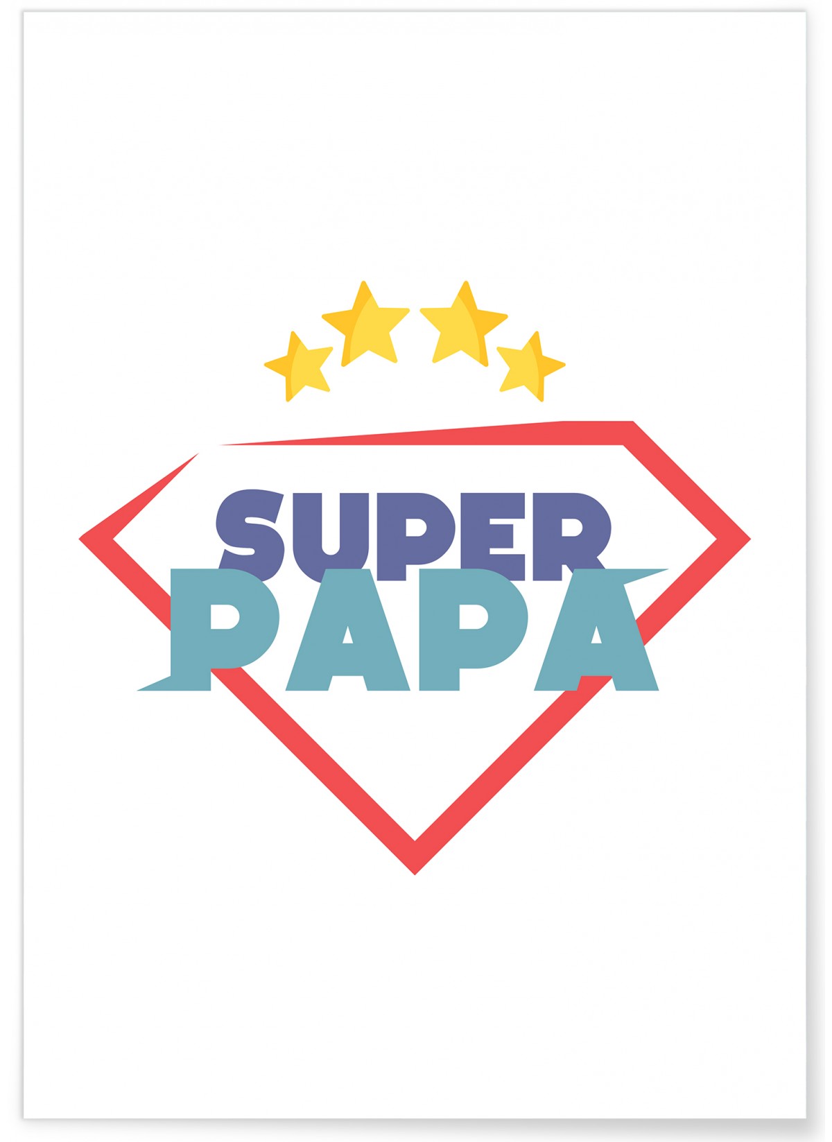 Affiche Super Papa, L'AFFICHERIE