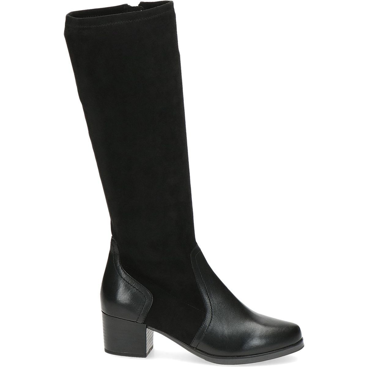 Bottes daim noir La Redoute