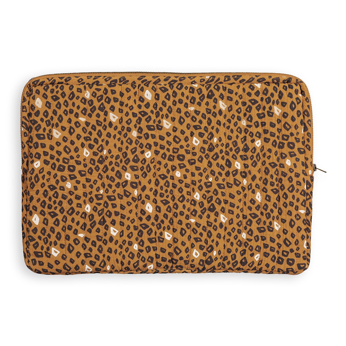 Pochette d ordinateur gaze de coton Wild l opard