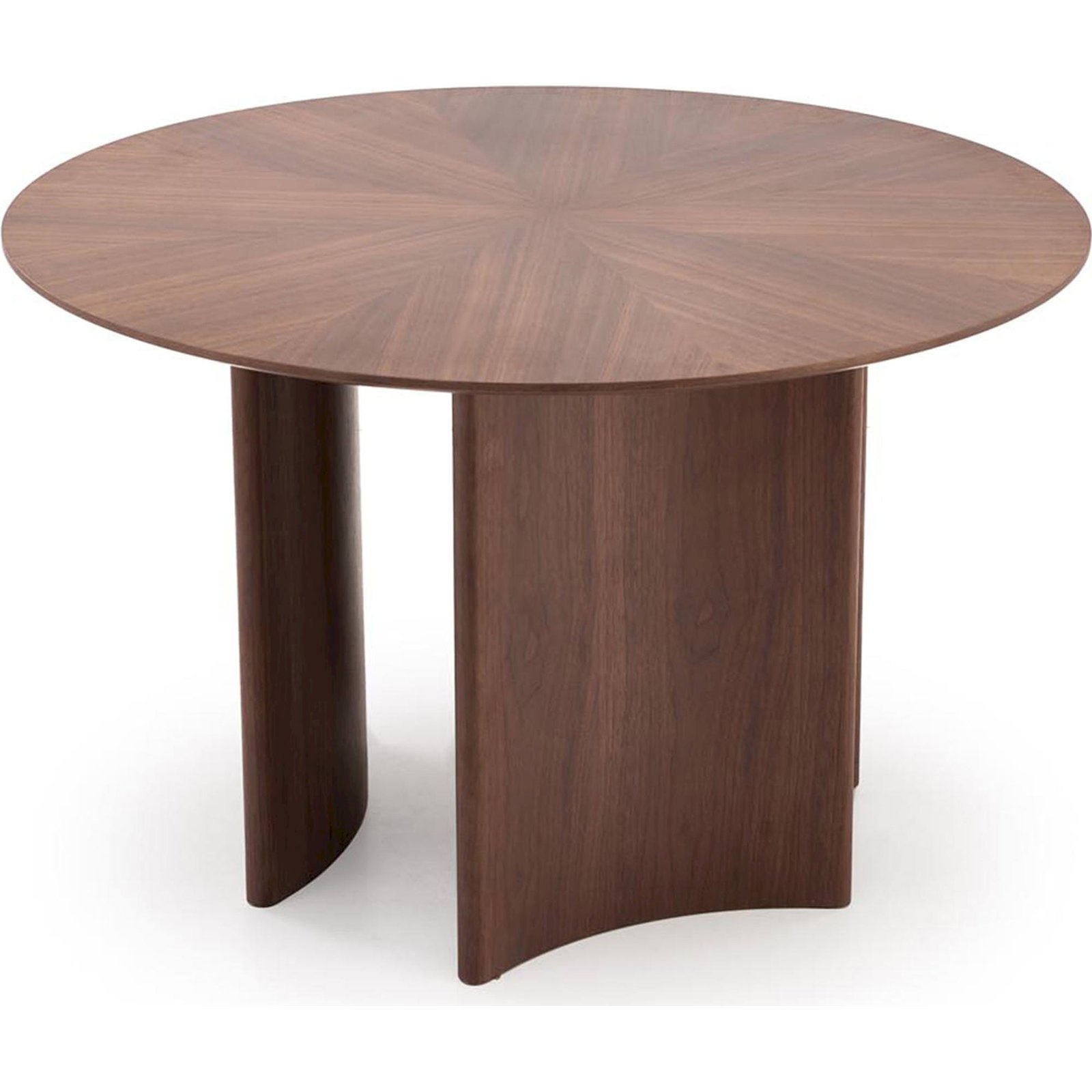 Table ronde à manger en bois collection CALDO, RECOLLECTION
