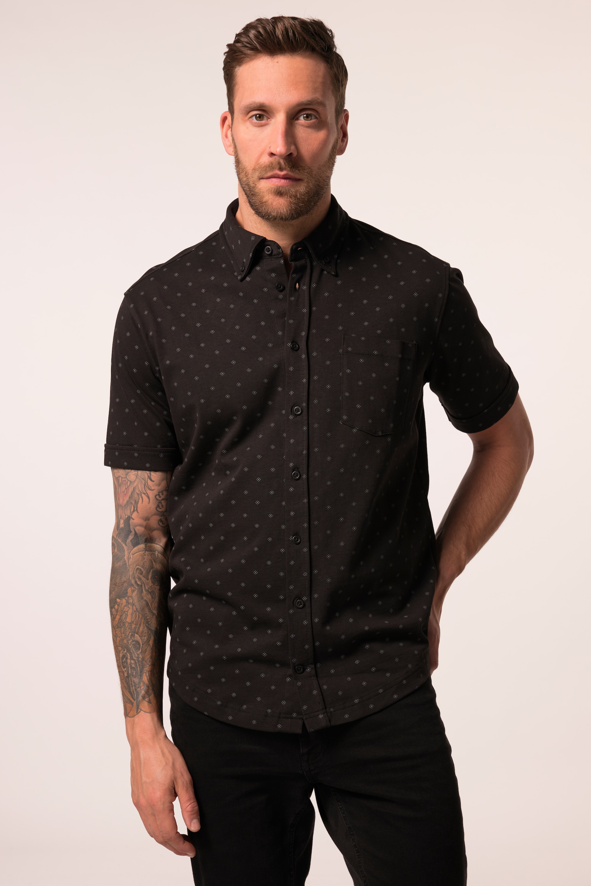Chemise, jersey imprimé all-over, JP1880