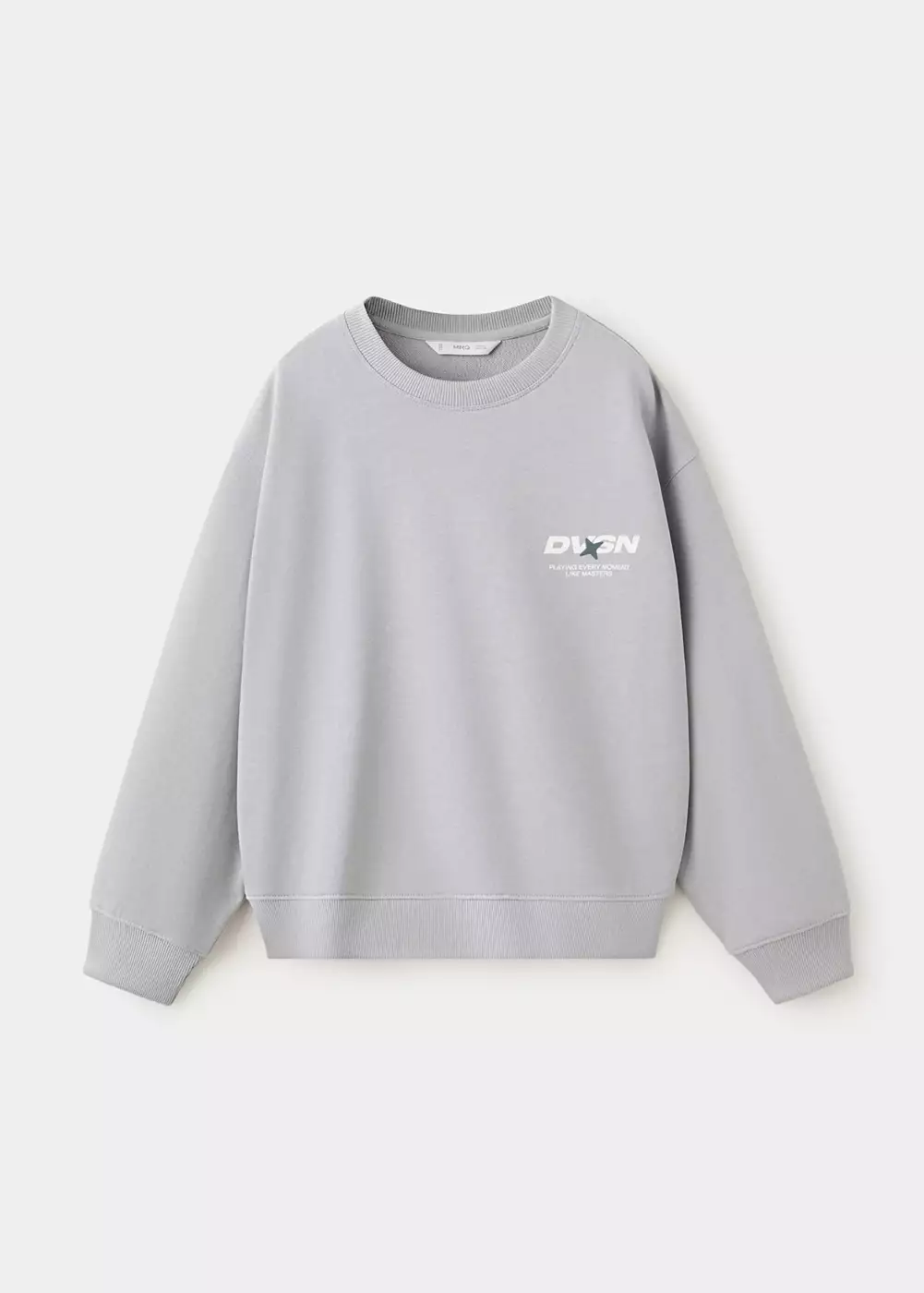 Sweat relaxed fit avec détail texte, MANGO KIDS