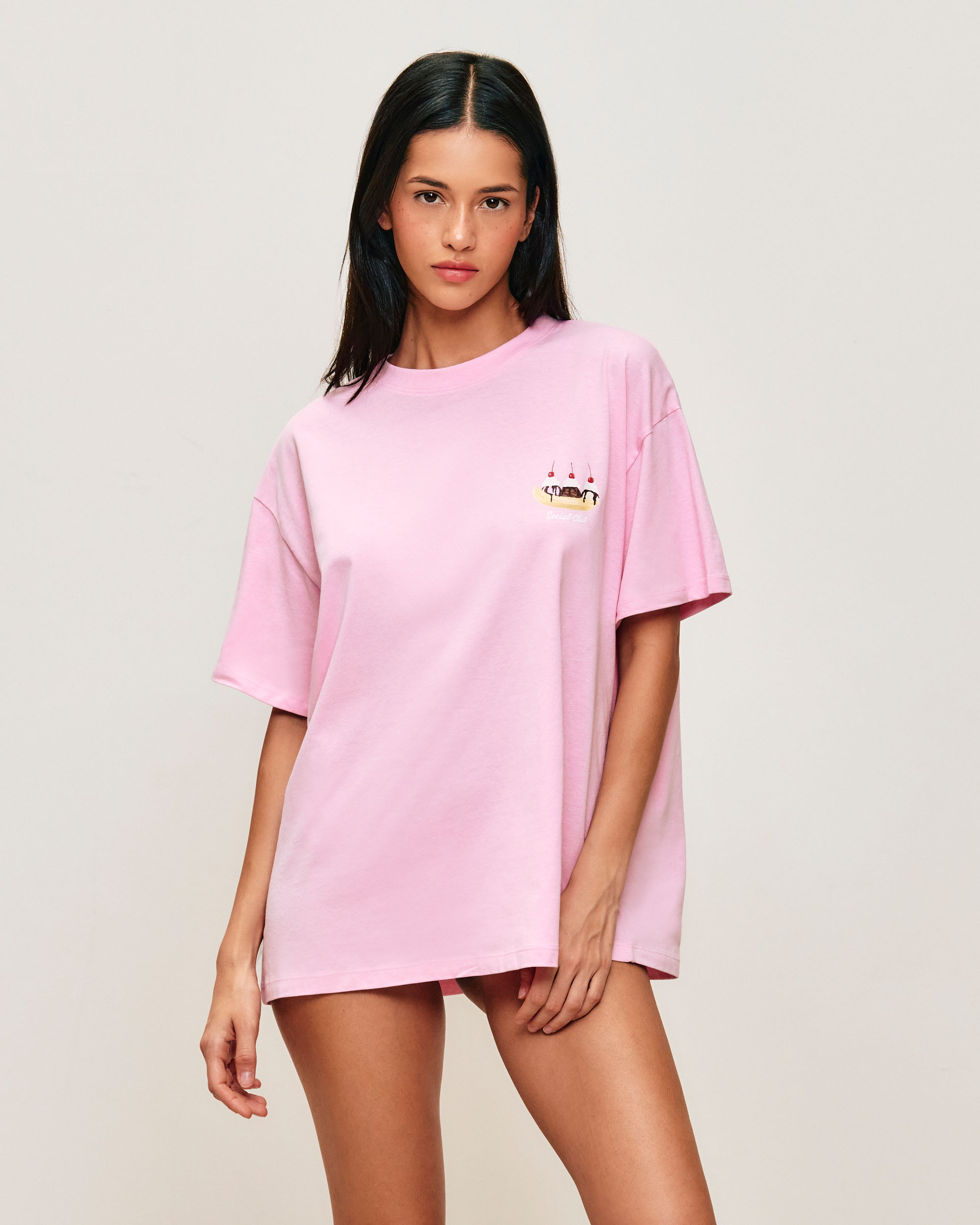 T-shirt léger en jersey avec imprimé glace MULTICREAMLIZ, UNDIZ