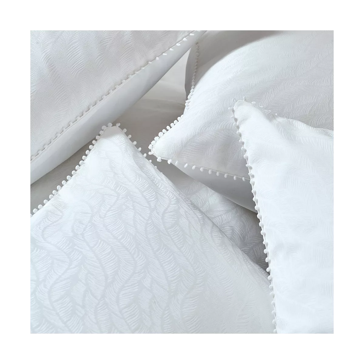 Taie d'oreiller satin de coton ALULA, GARNIER THIEBAUT