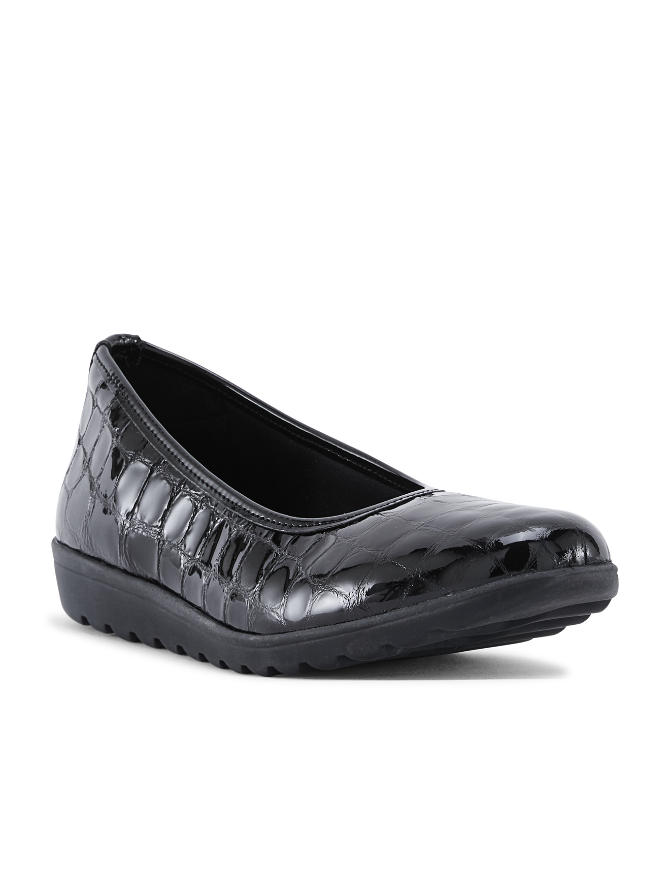 Ballerines cuir semelle amovible, PEDICONFORT