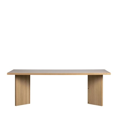 Table à manger en bois 90x220cm - Angle VTWONEN