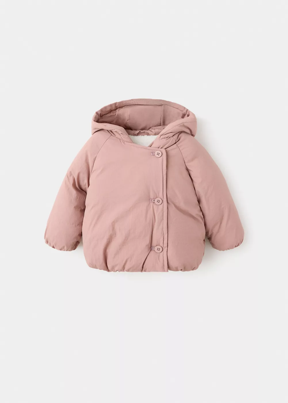 Anorak matelassé à capuche, MANGO BABY