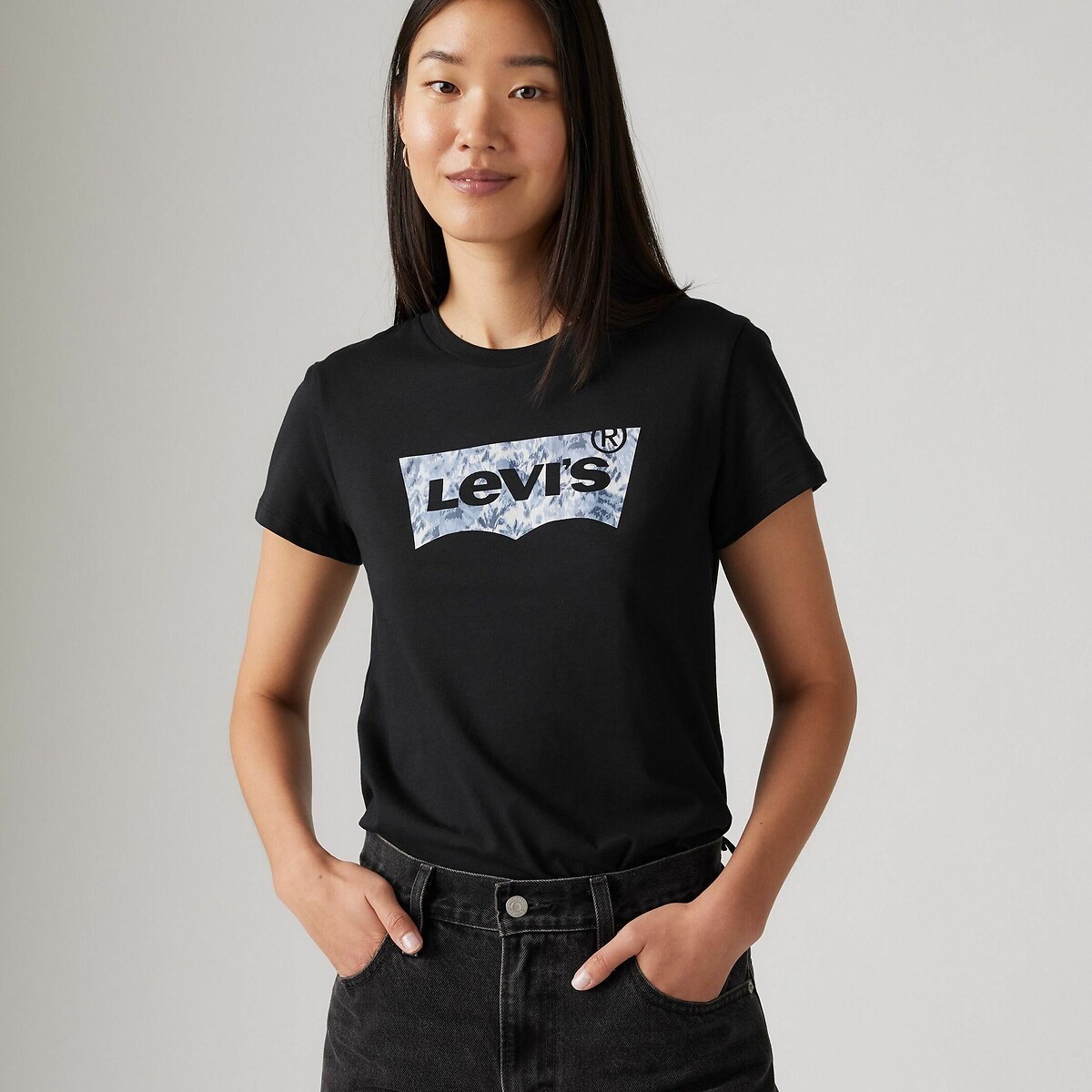 T-shirt met korte mouwen, logo
