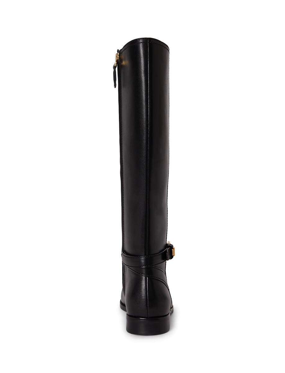 Lauren Ralph Lauren Botas planas de piel Brooke — foto 3