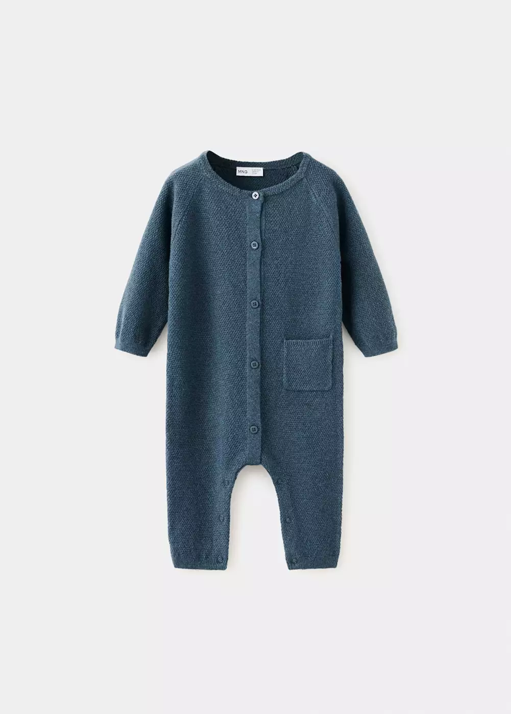 Combi-pantalon boutons, MANGO BABY