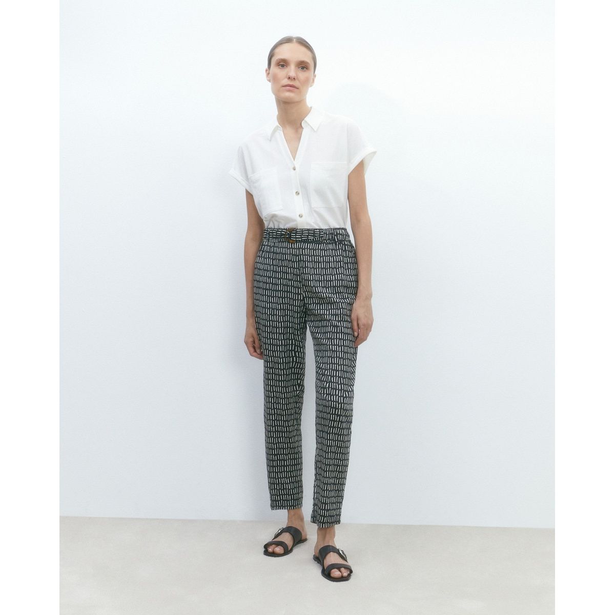 Pantalon best sale style pyjama