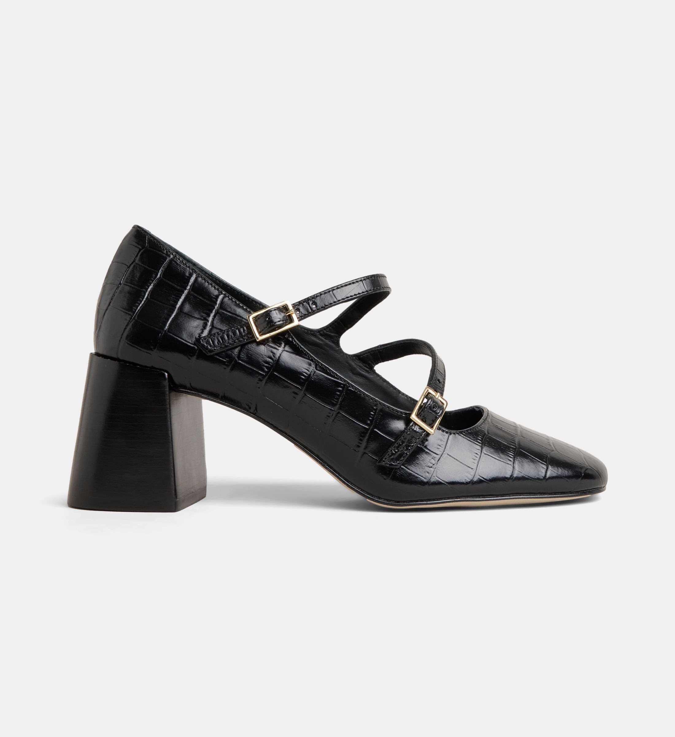Babies claudine cuir façon croco, GALERIES LAFAYETTE