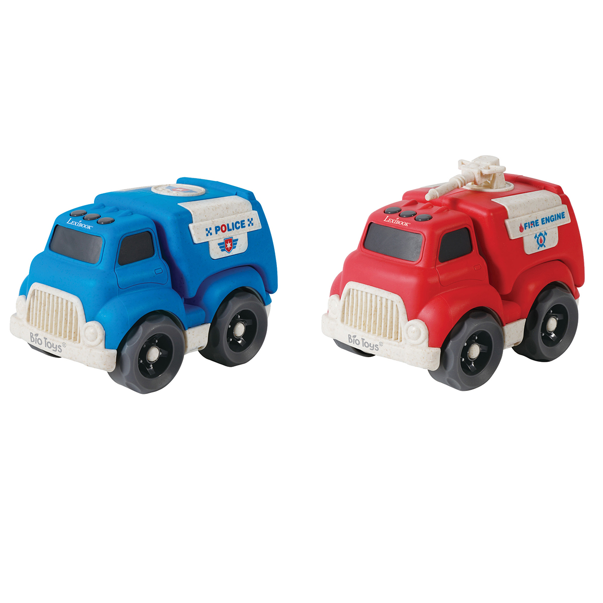 Petites Voitures - police et pompier, LEXIBOOK