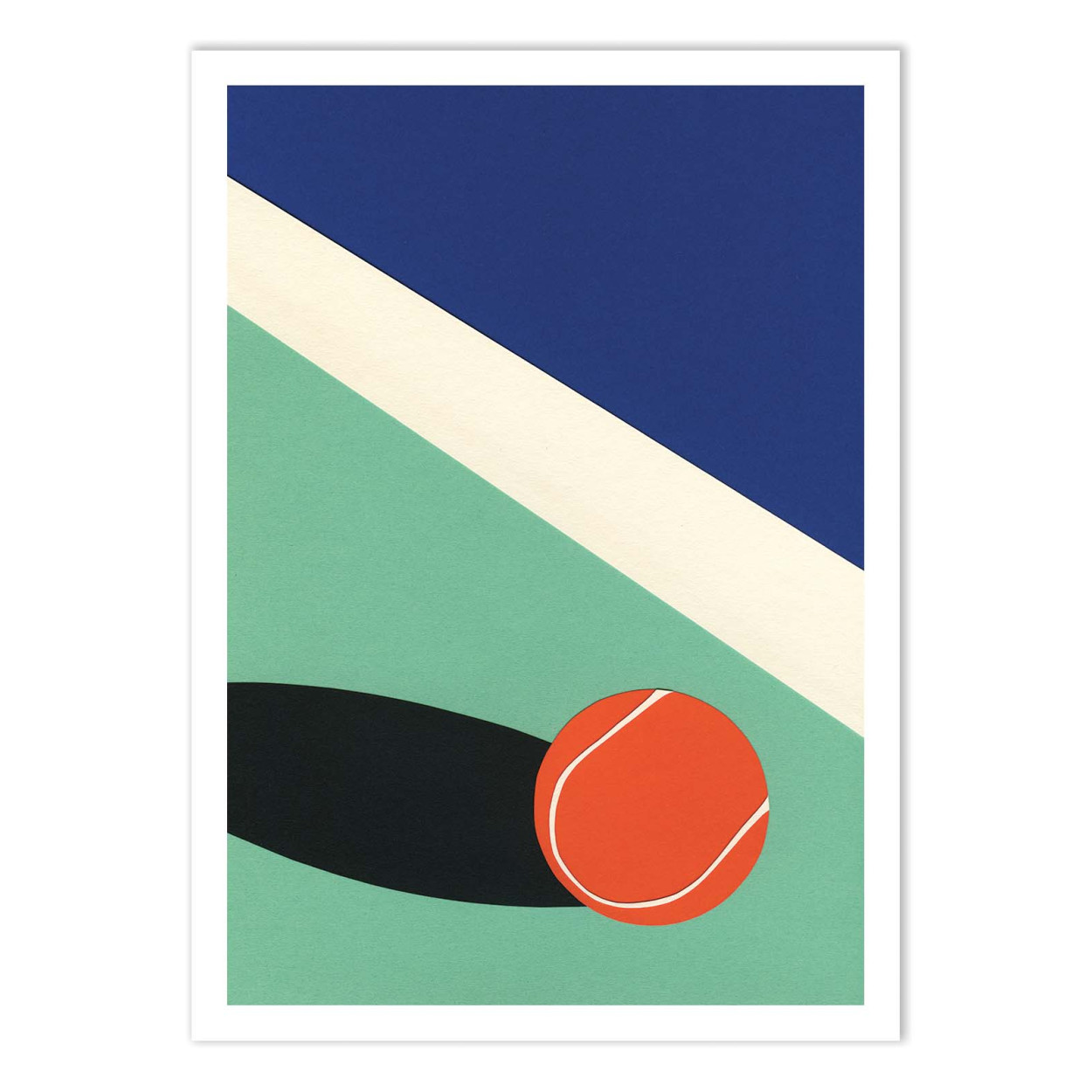 Affiche d'art - Arizona Tennis Club V2 - Rosi Feist, WALL EDITIONS