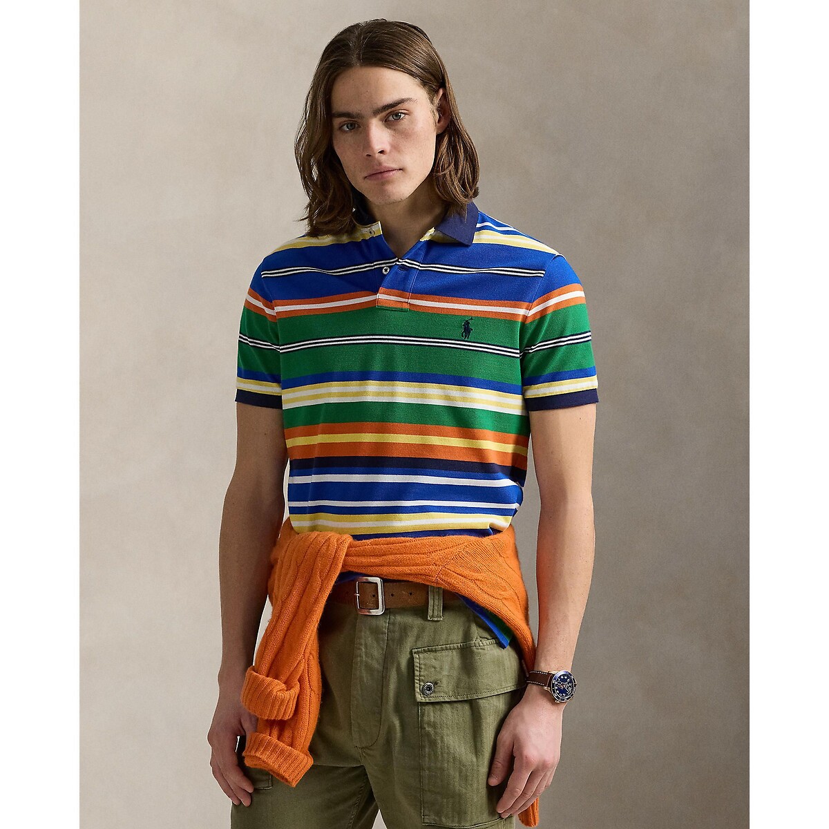 Gestreept poloshirt