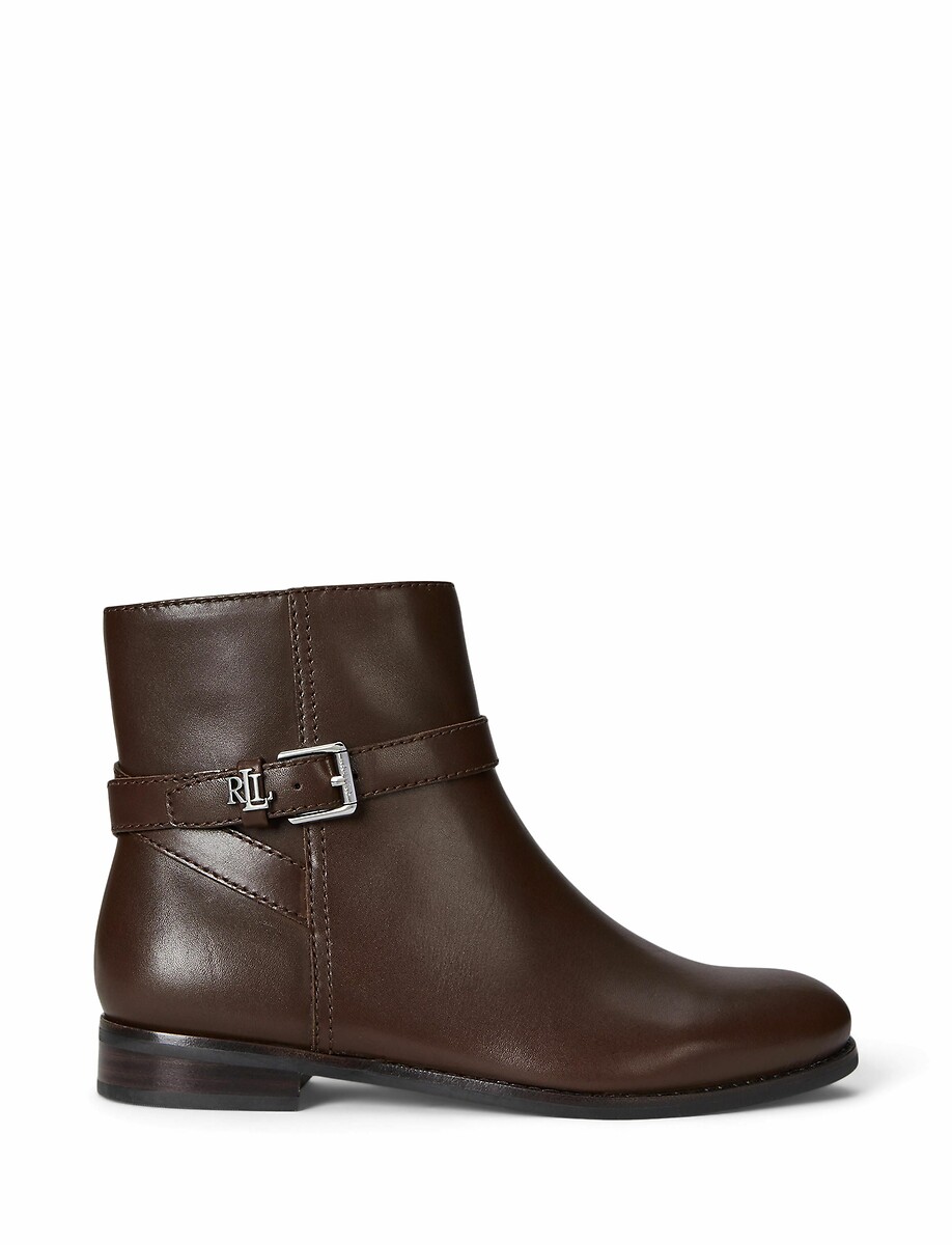 Brooke Ankle Boots in Smooth Leather, LAUREN RALPH LAUREN