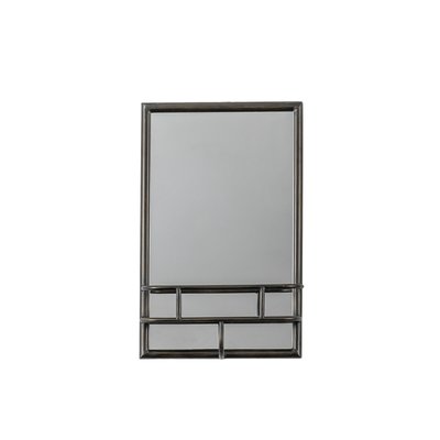 30 x 48cm Metal Storage Rectangle Mirror SO'HOME
