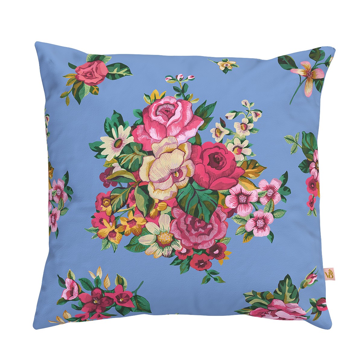 Housse de coussin extérieur fleurie, MIA, VENT DE BOHÈME