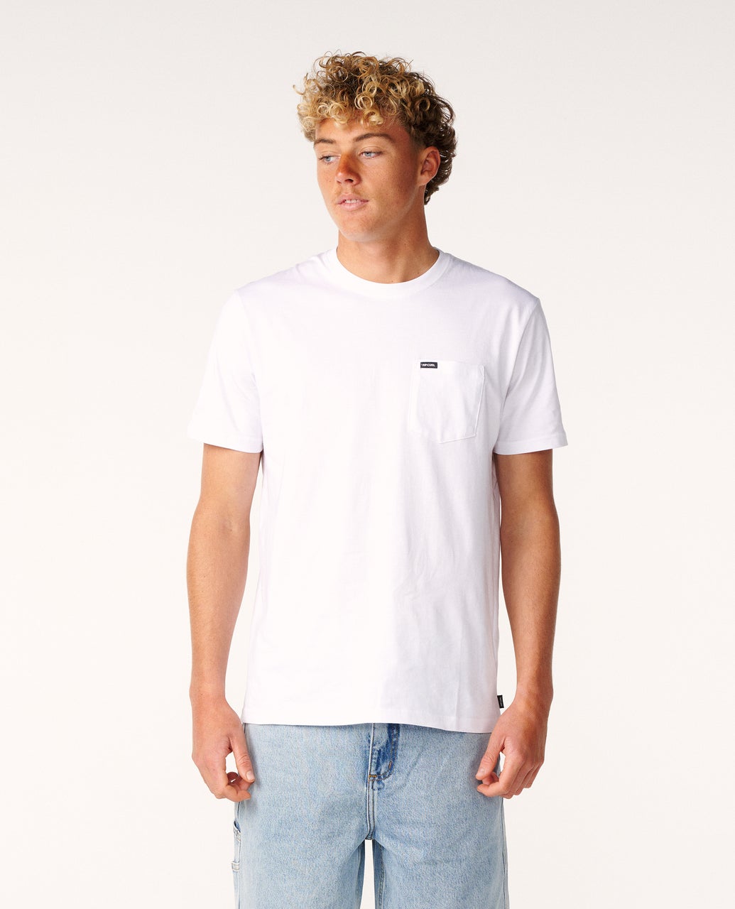 T-Shirt PLAIN POCKET, RIP CURL