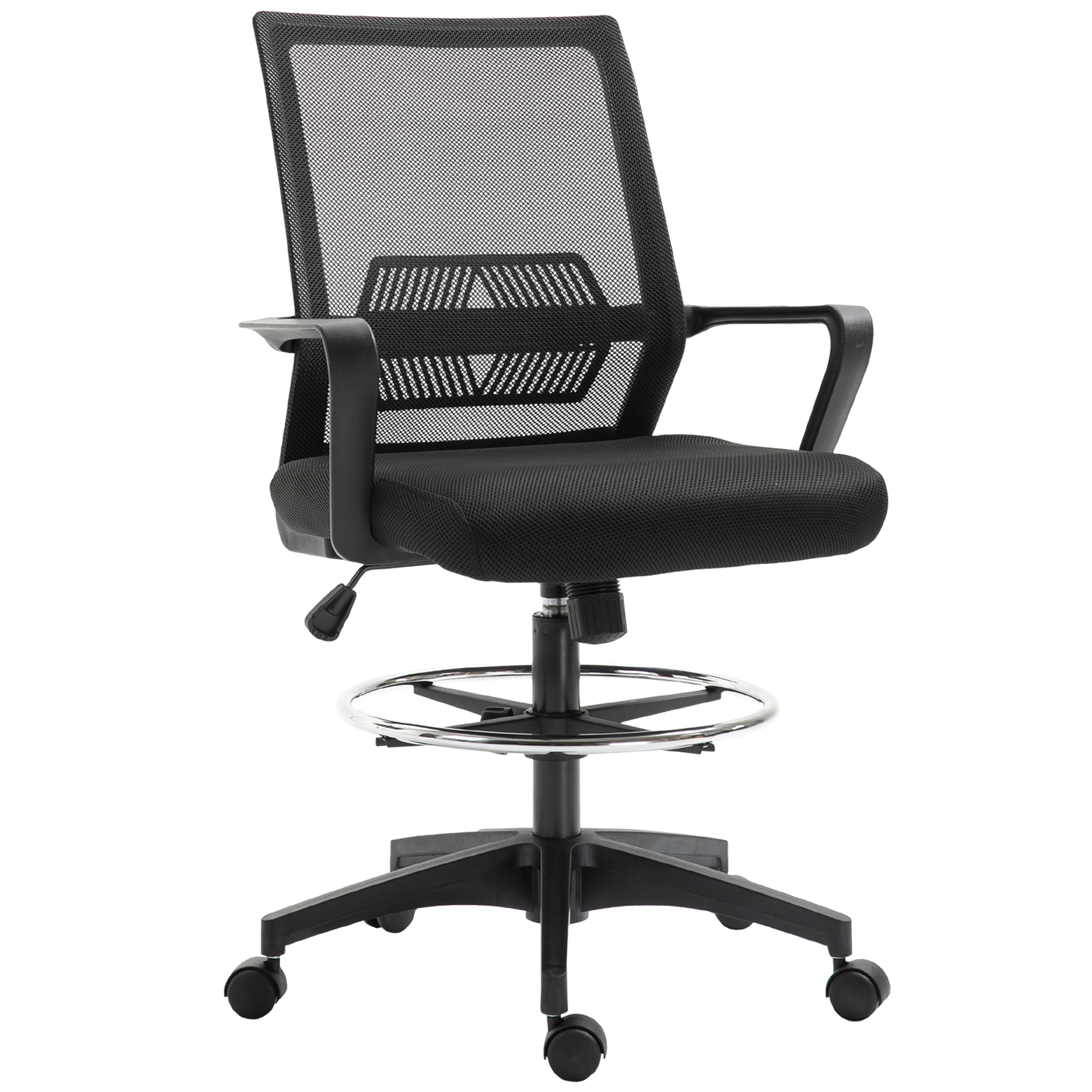 Chaise de bureau pour poste de travail debout, HOMCOM