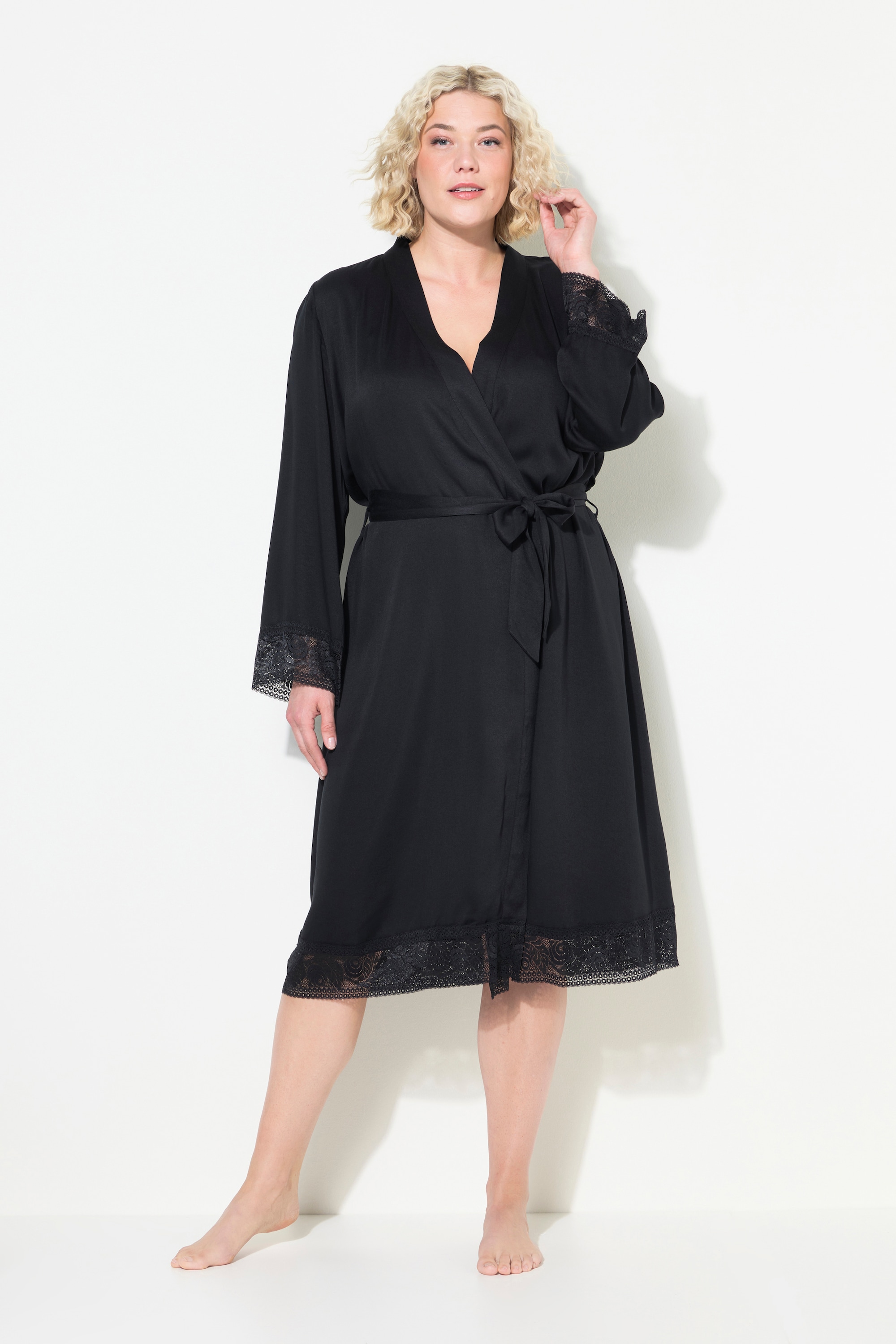 Robe de chambre, dentelle, ULLA POPKEN