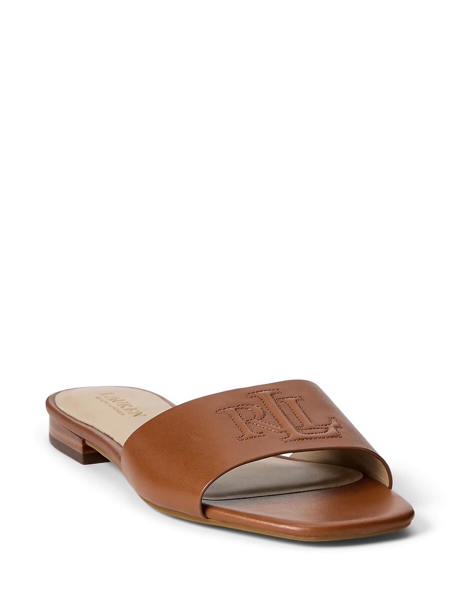 Lauren Ralph Lauren Mules planos de piel Everley — photo 2