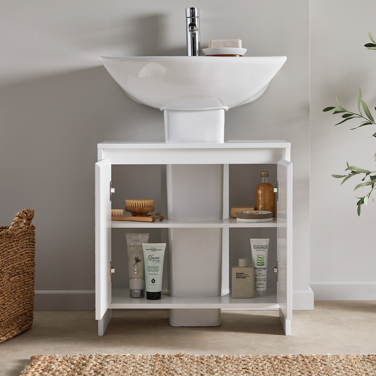 Bathroom sink deals storage cabinet