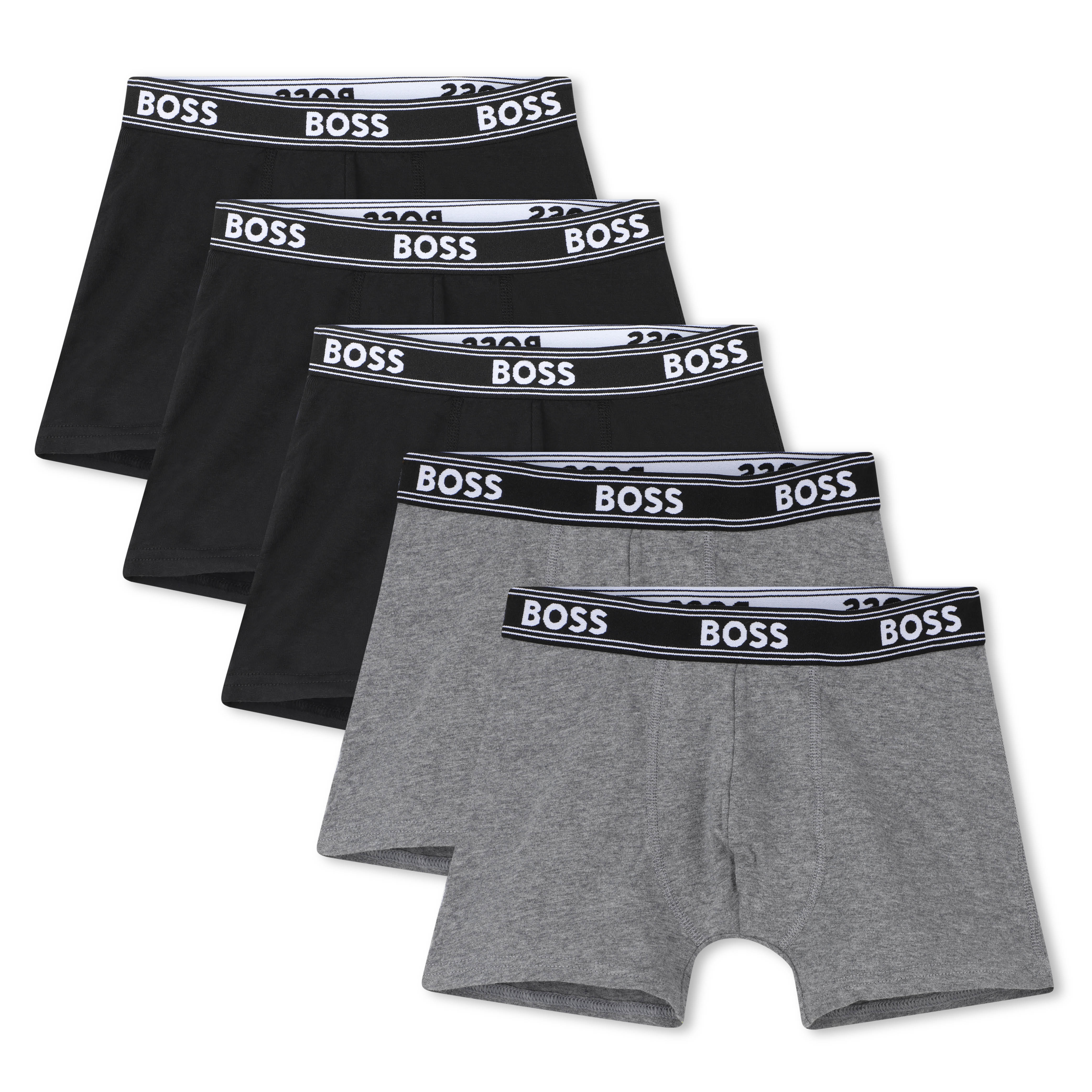 Lot de 5 boxers, BOSS KIDSWEAR