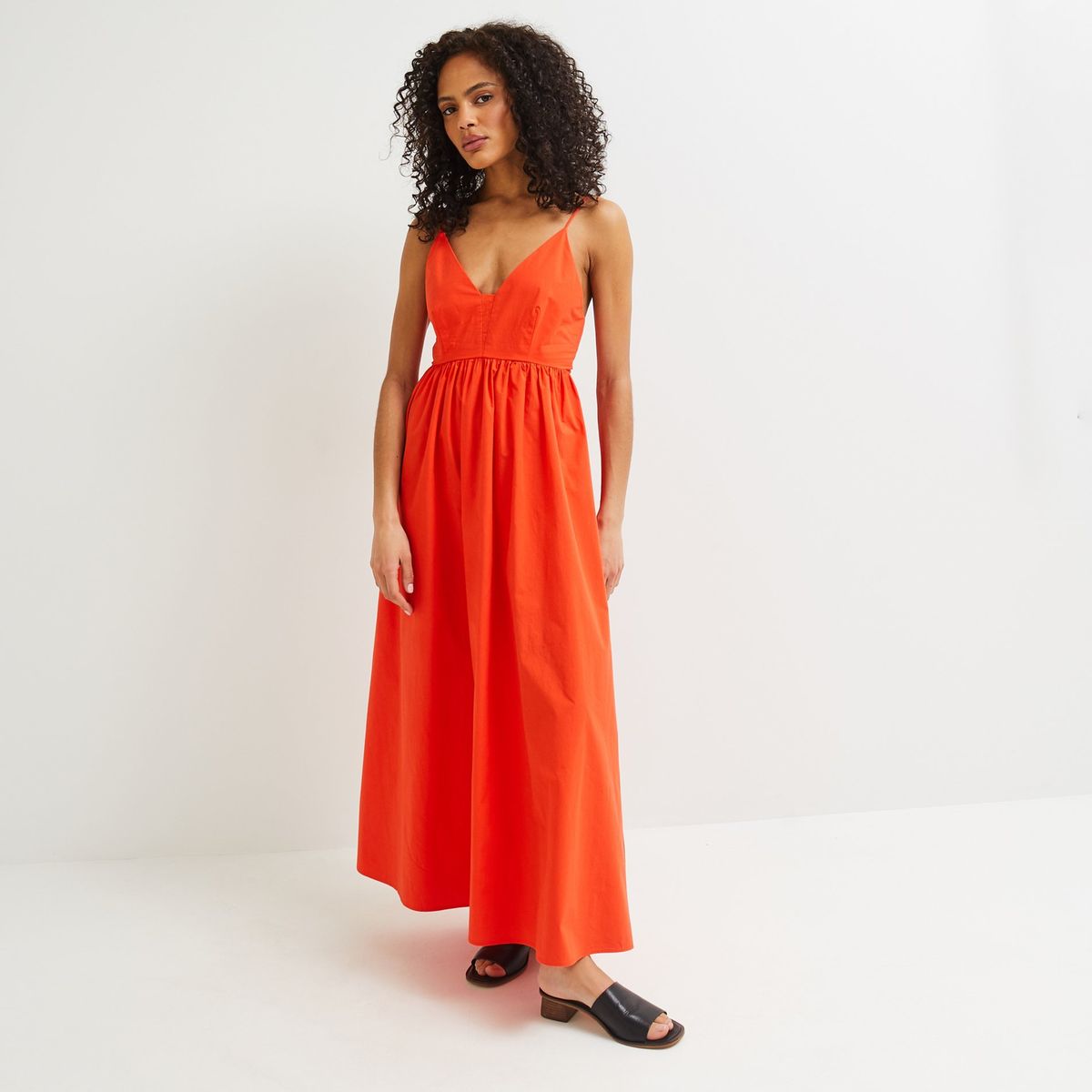 Monoprix robe longue coton bio new arrivals