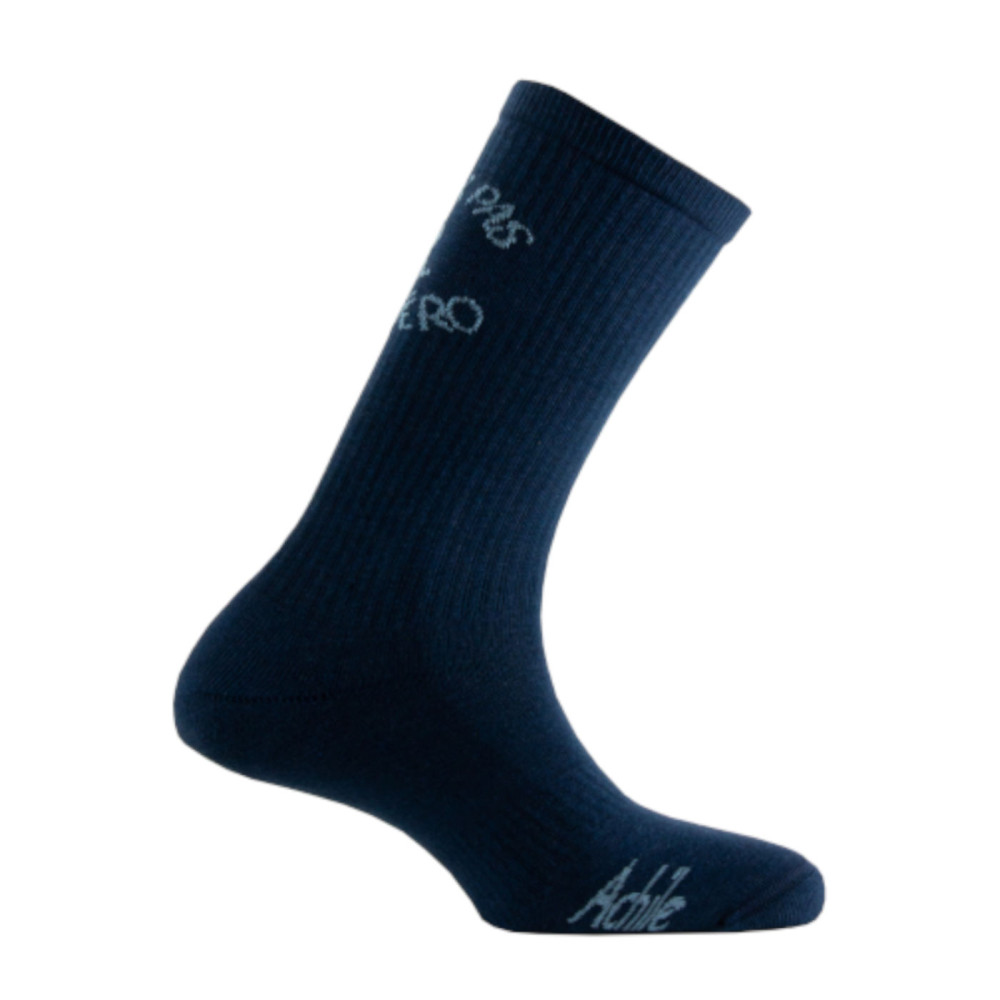 Mi-chaussettes Humoristique en Coton Achile Made in France, ACHILE