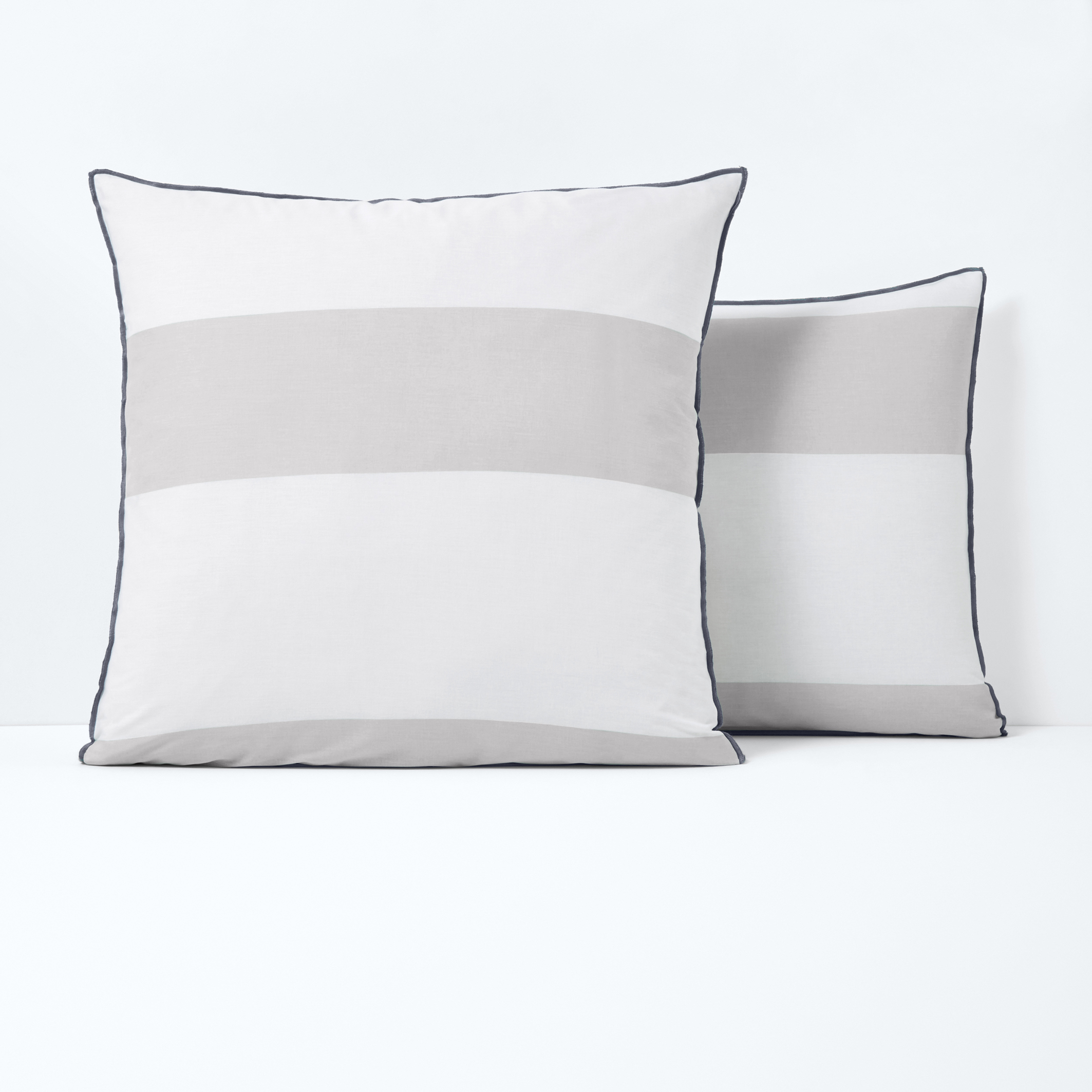 Yacht striped 100% cotton pillowcase La Redoute Interieurs | La Redoute