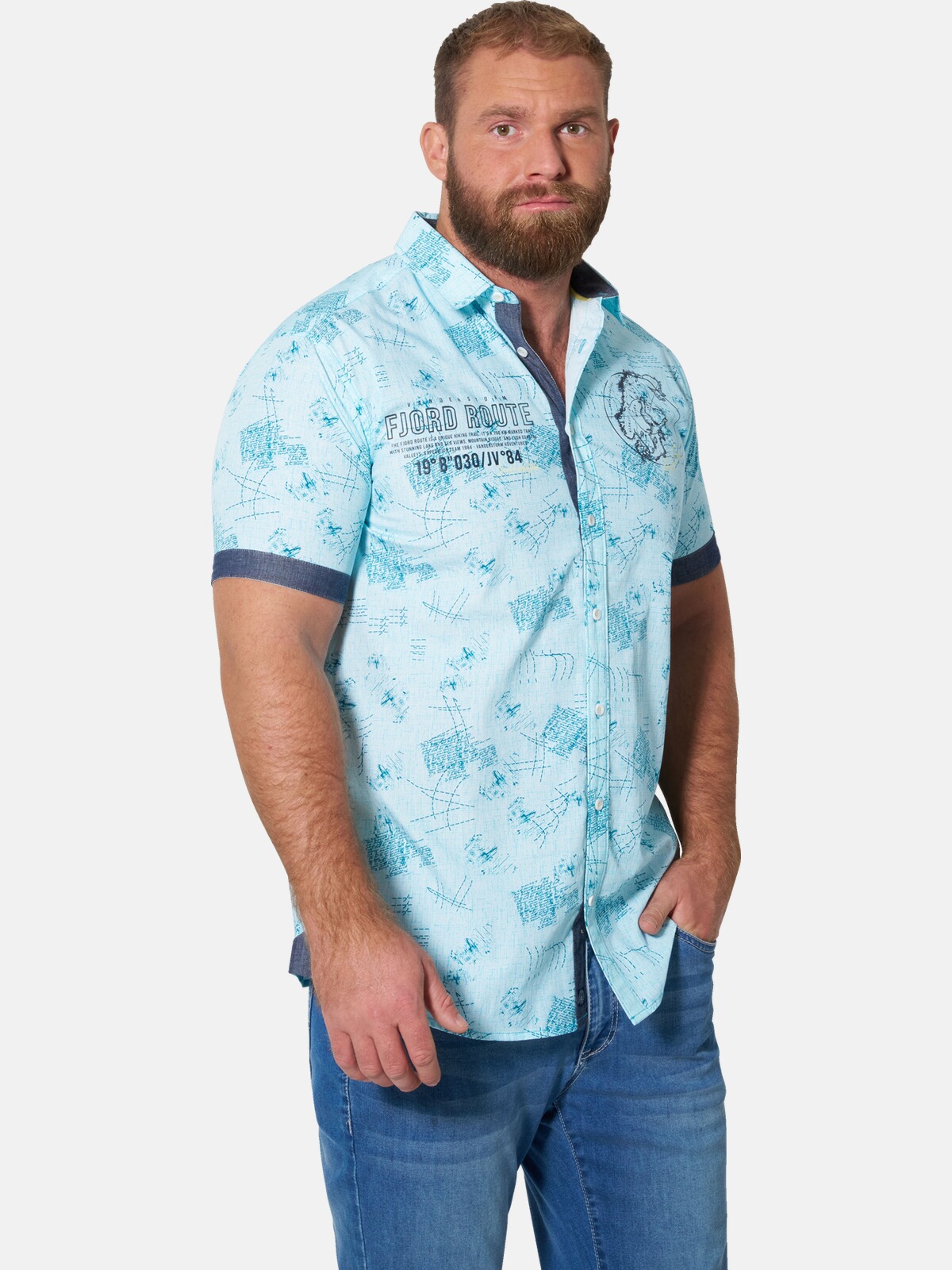 Chemise à manches courtes TOSTE, JAN VANDERSTORM