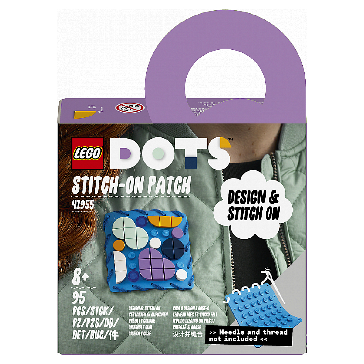 41955 Plaque à coudre ® DOTS, LEGO