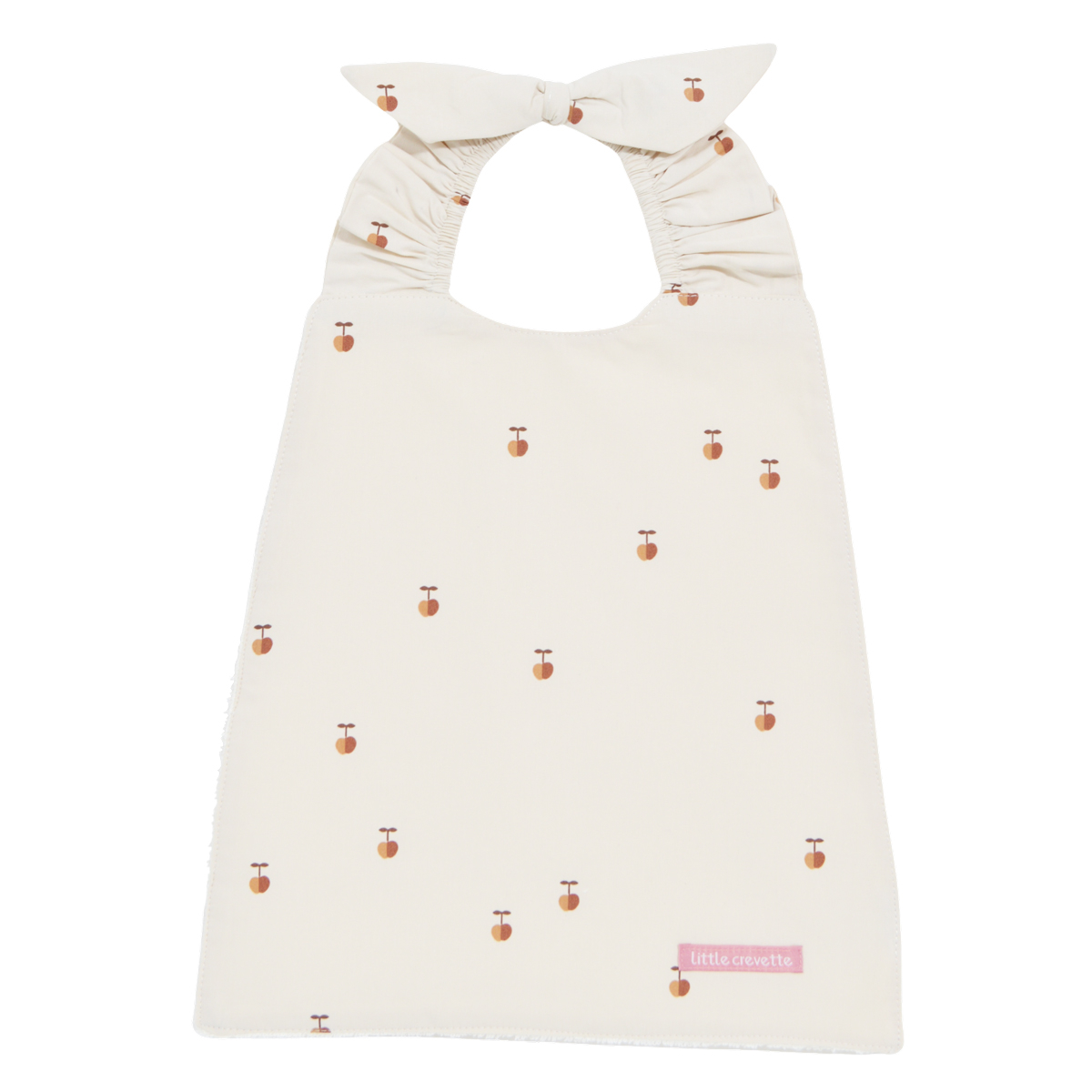 Bavoir élastiqué POM POUCE, LITTLE CREVETTE