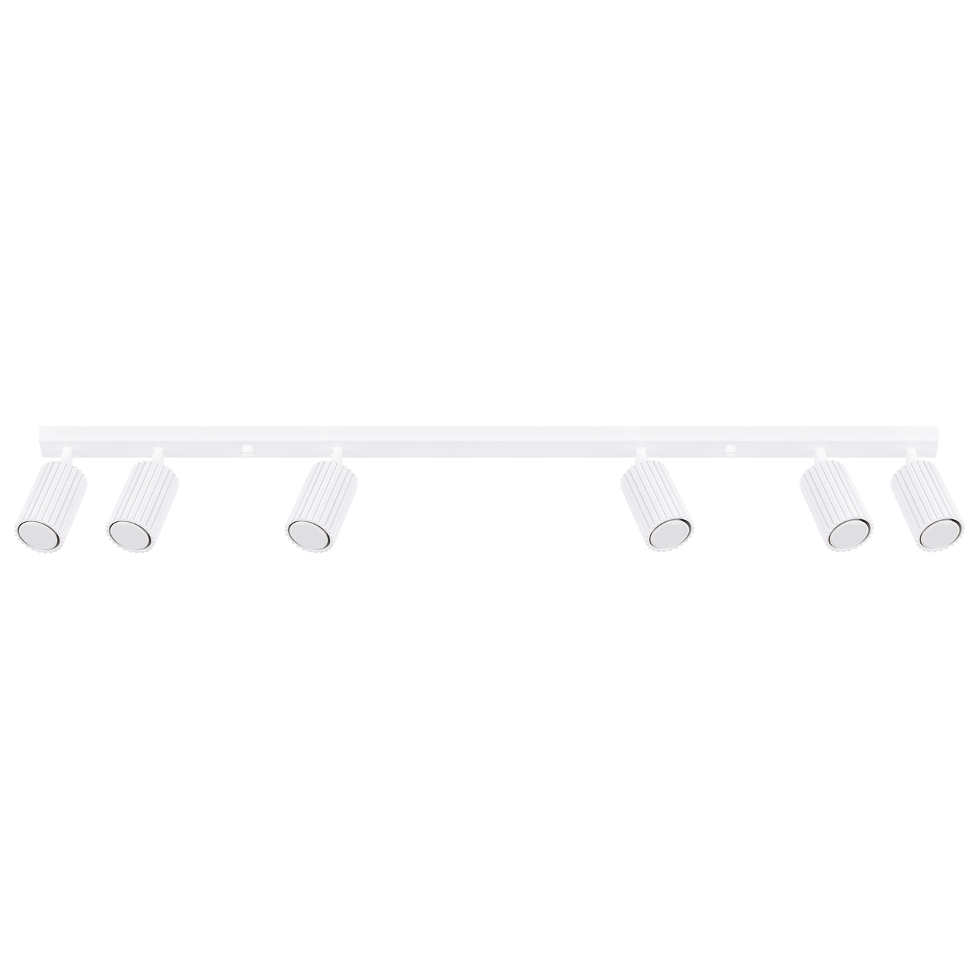 Plafonnier Aluminium Blanc GU10 6 Karbon, EDEN