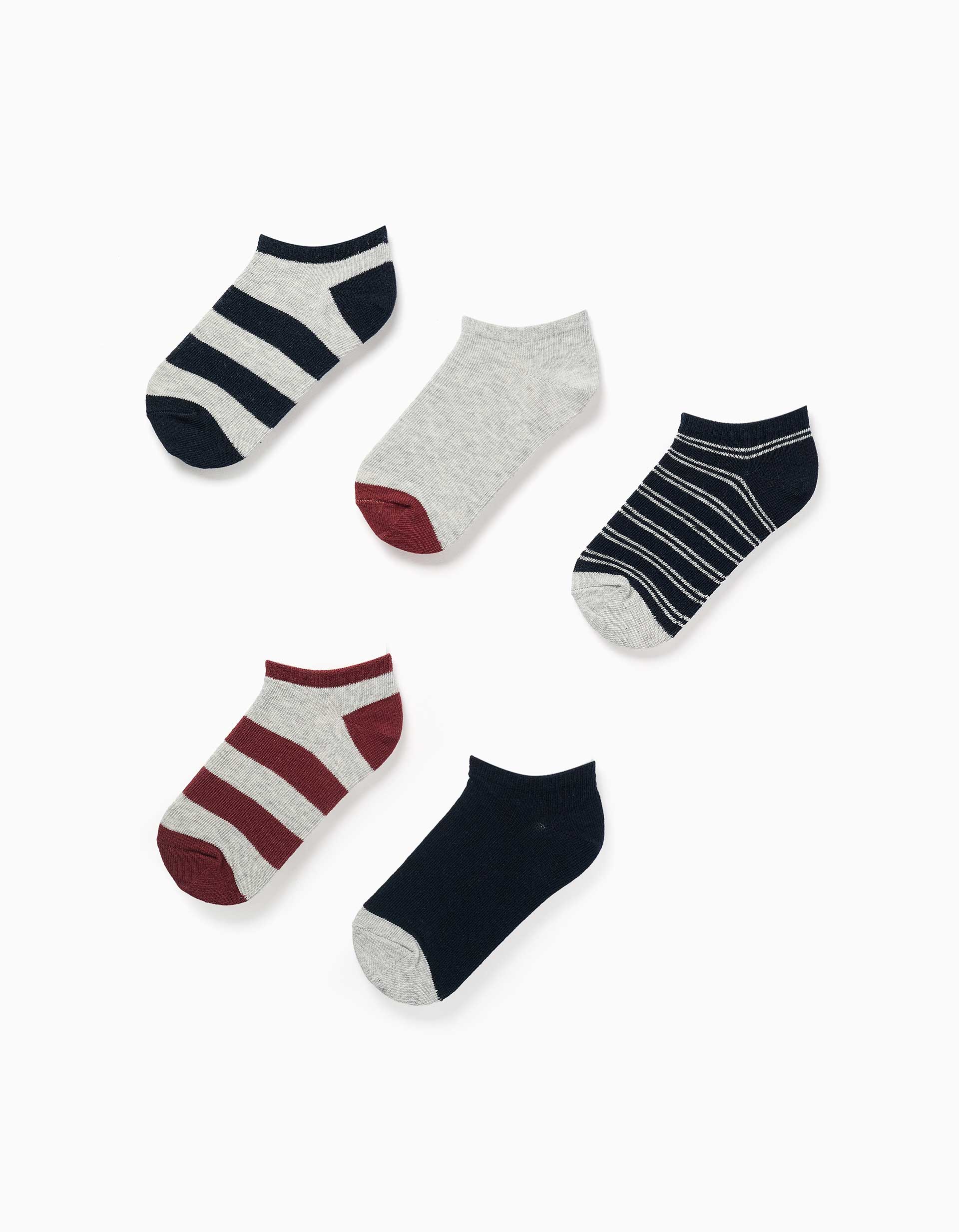 Lot de 5 paires de socquettes, ZIPPY