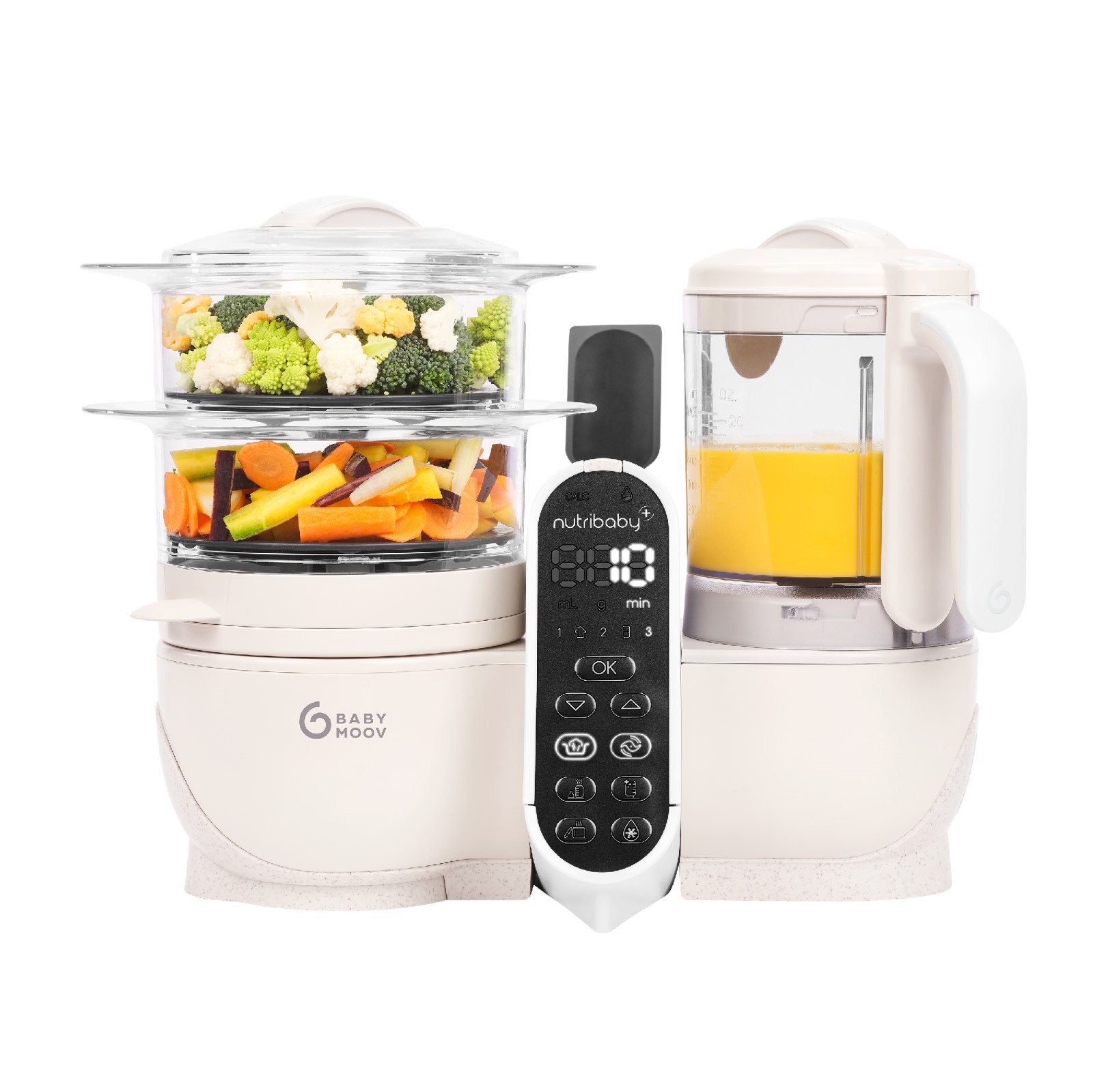 Robot multifonctions Nutribaby Plus A001135, BABYMOOV