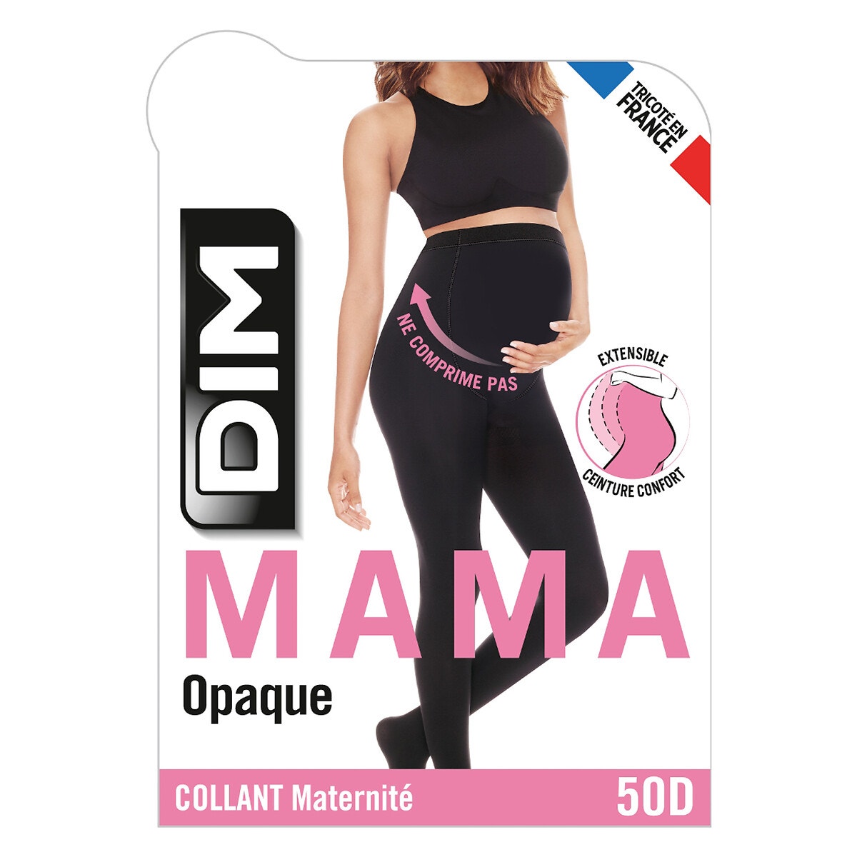 Collant maternité - Opaque 50D éco - Rachel – Mlle et Coco Inc.