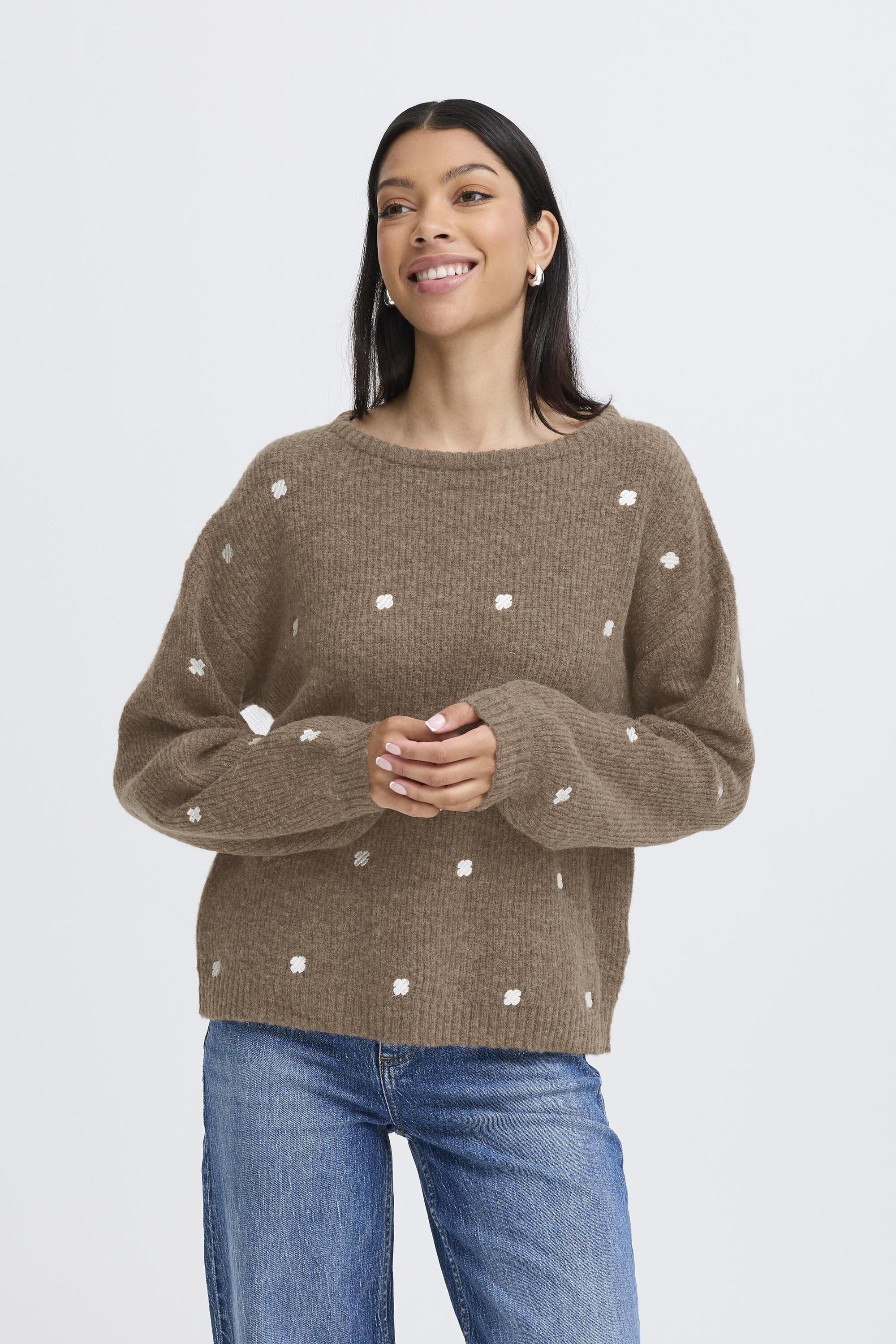 Knitted pullover, B.YOUNG