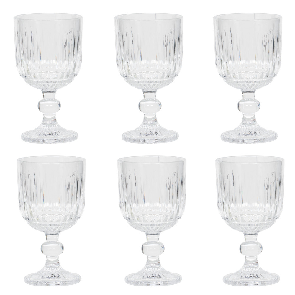 Boite de 6 verres à pied Selio 24 cl - SELIO, TABLE PASSION