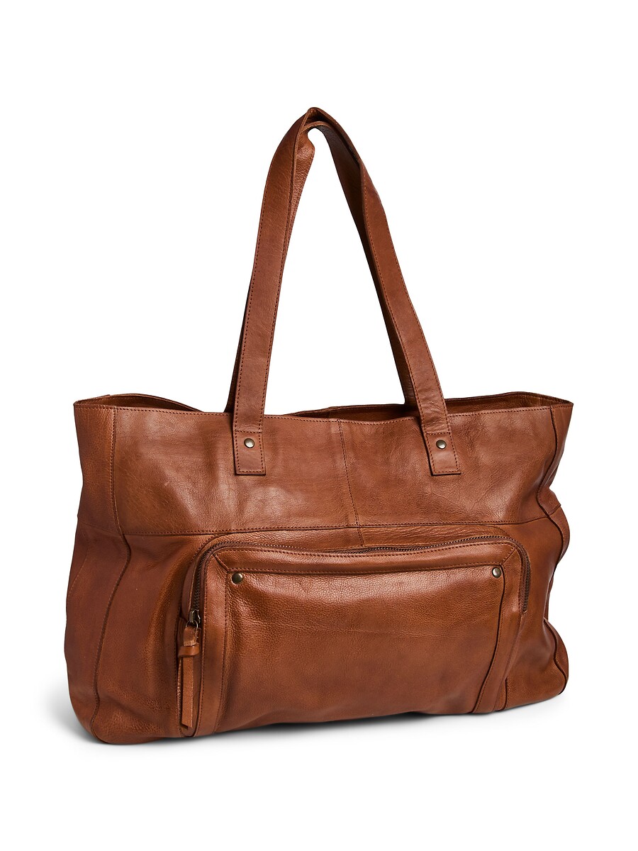 Bolso grande de piel, Ribs, PIECES