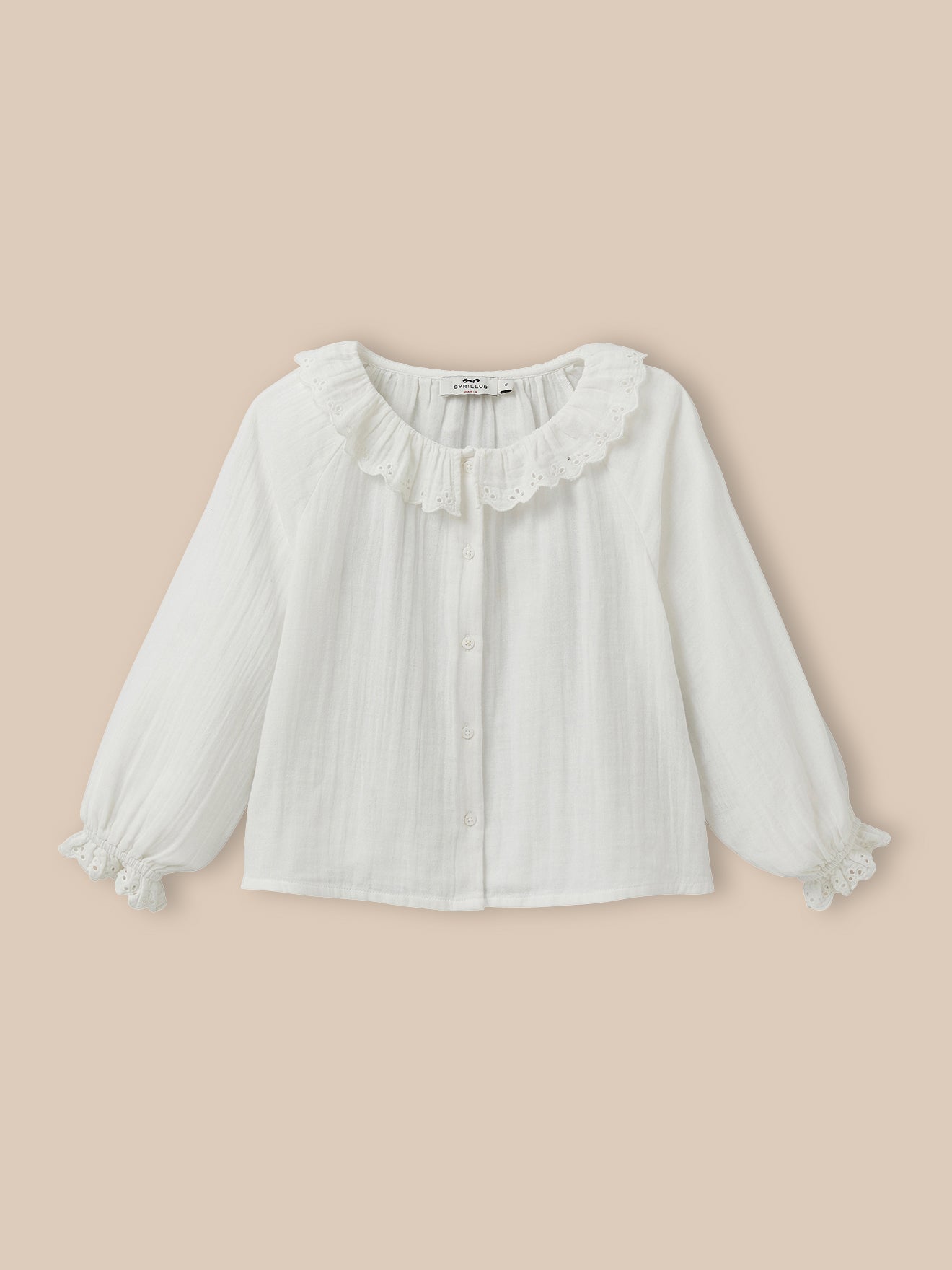 Chemise en gaze de coton, CYRILLUS