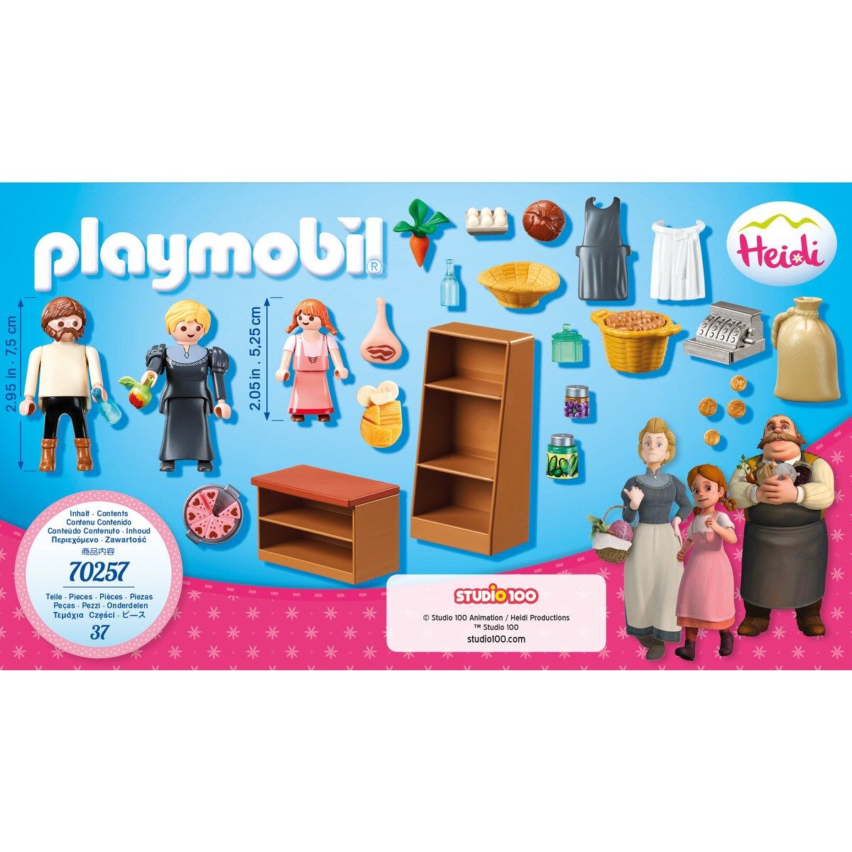 Playmobil Heidi 70257 Épicerie de la famille Keller - Playmobil